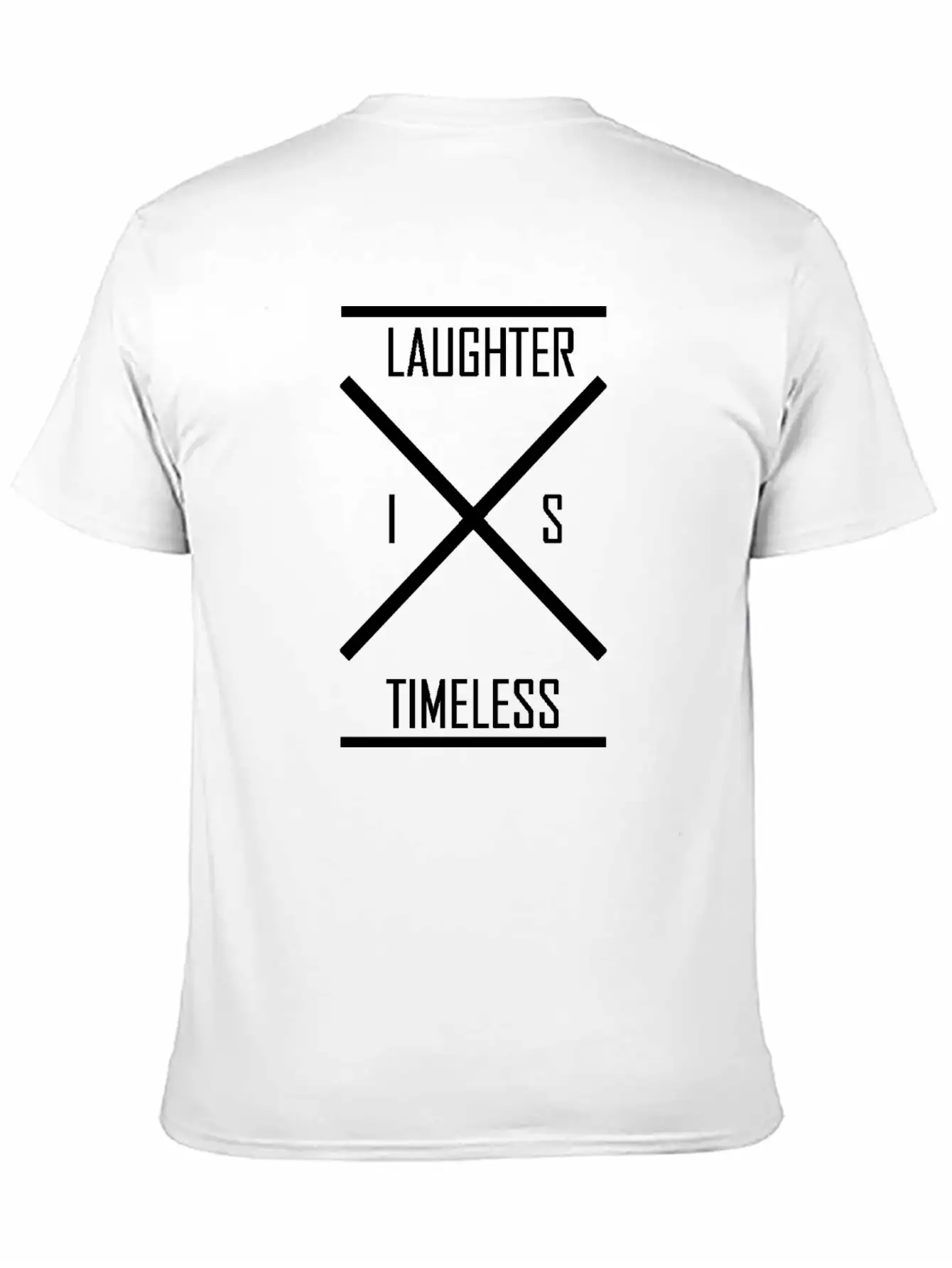 Laughter Is Timeless Essential Cotton Tee For Daily Outfits ¨C Unisex Style