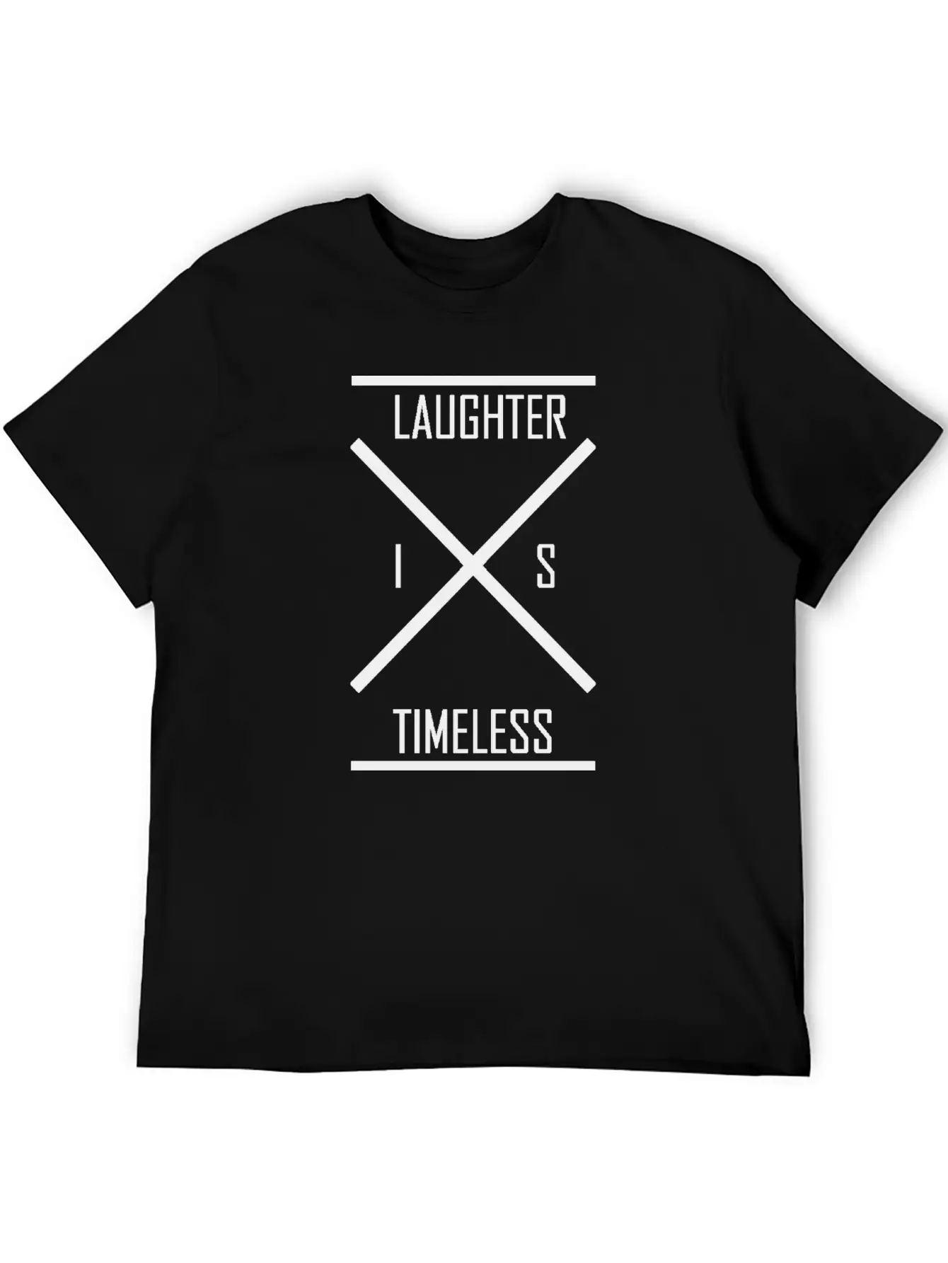 Laughter Is Timeless Essential Cotton Tee For Daily Outfits ¨C Unisex Style