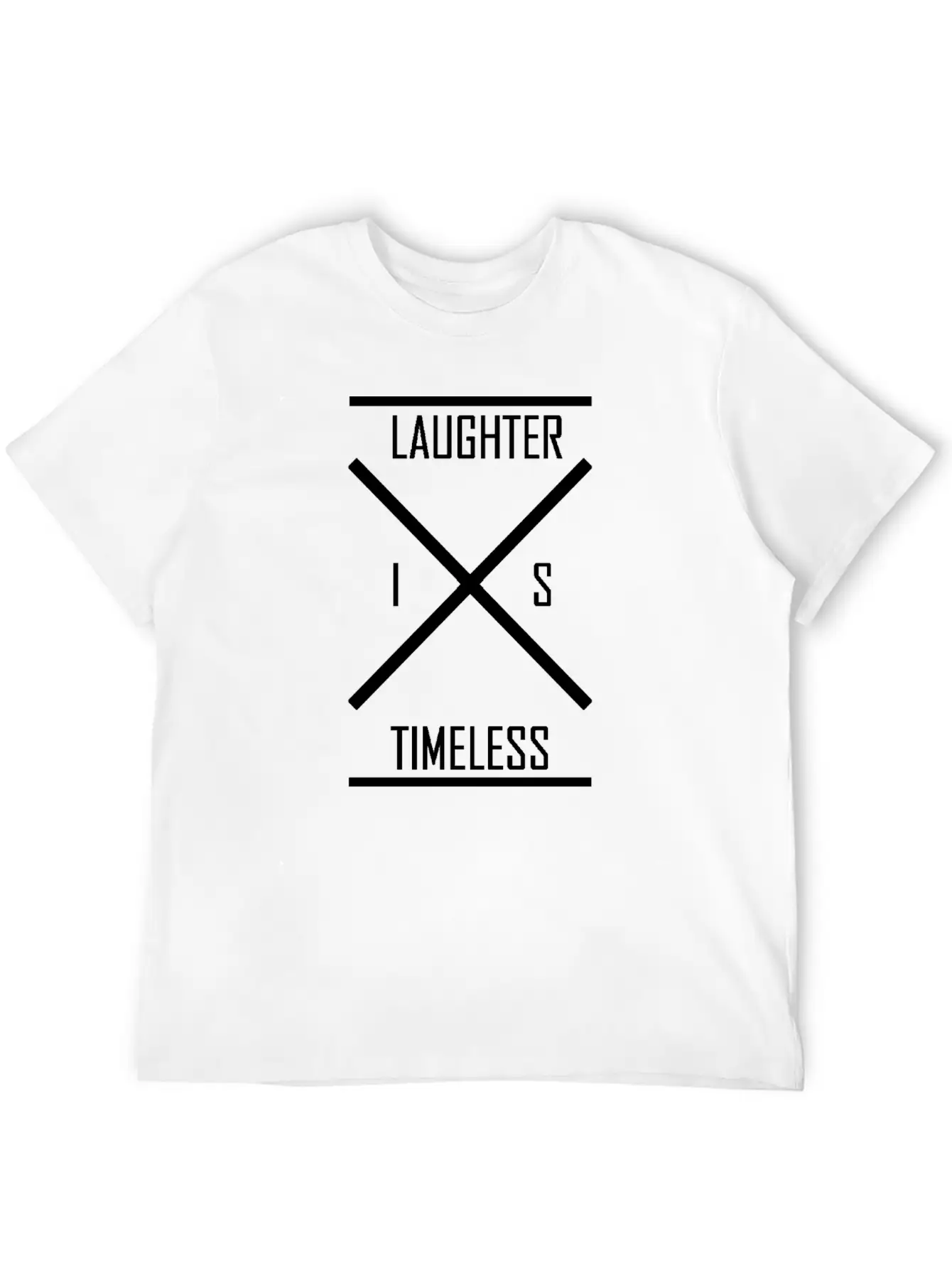 Laughter Is Timeless Essential Cotton Tee For Daily Outfits ¨C Unisex Style