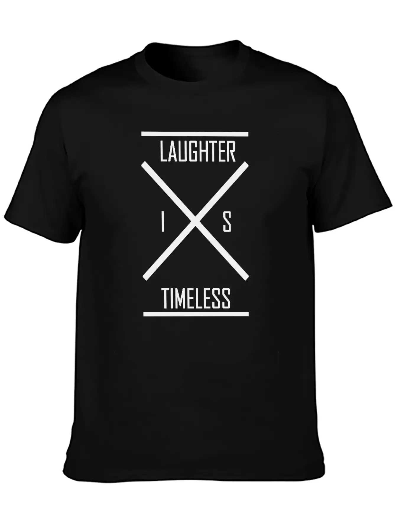 Laughter Is Timeless Essential Cotton Tee For Daily Outfits ¨C Unisex Style