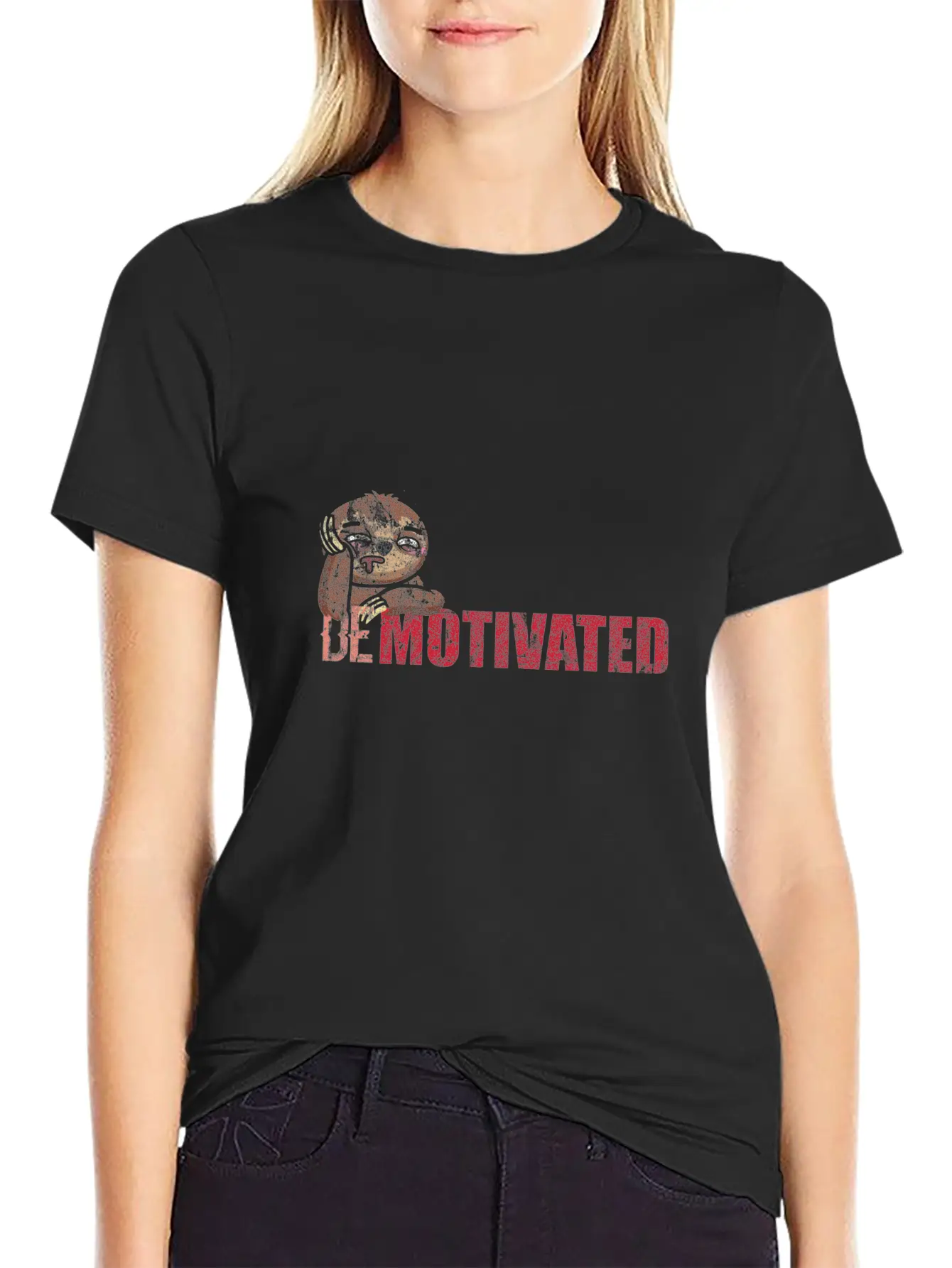 Lazy Essential Cotton Tee For Daily Outfits ¨C Unisex Style