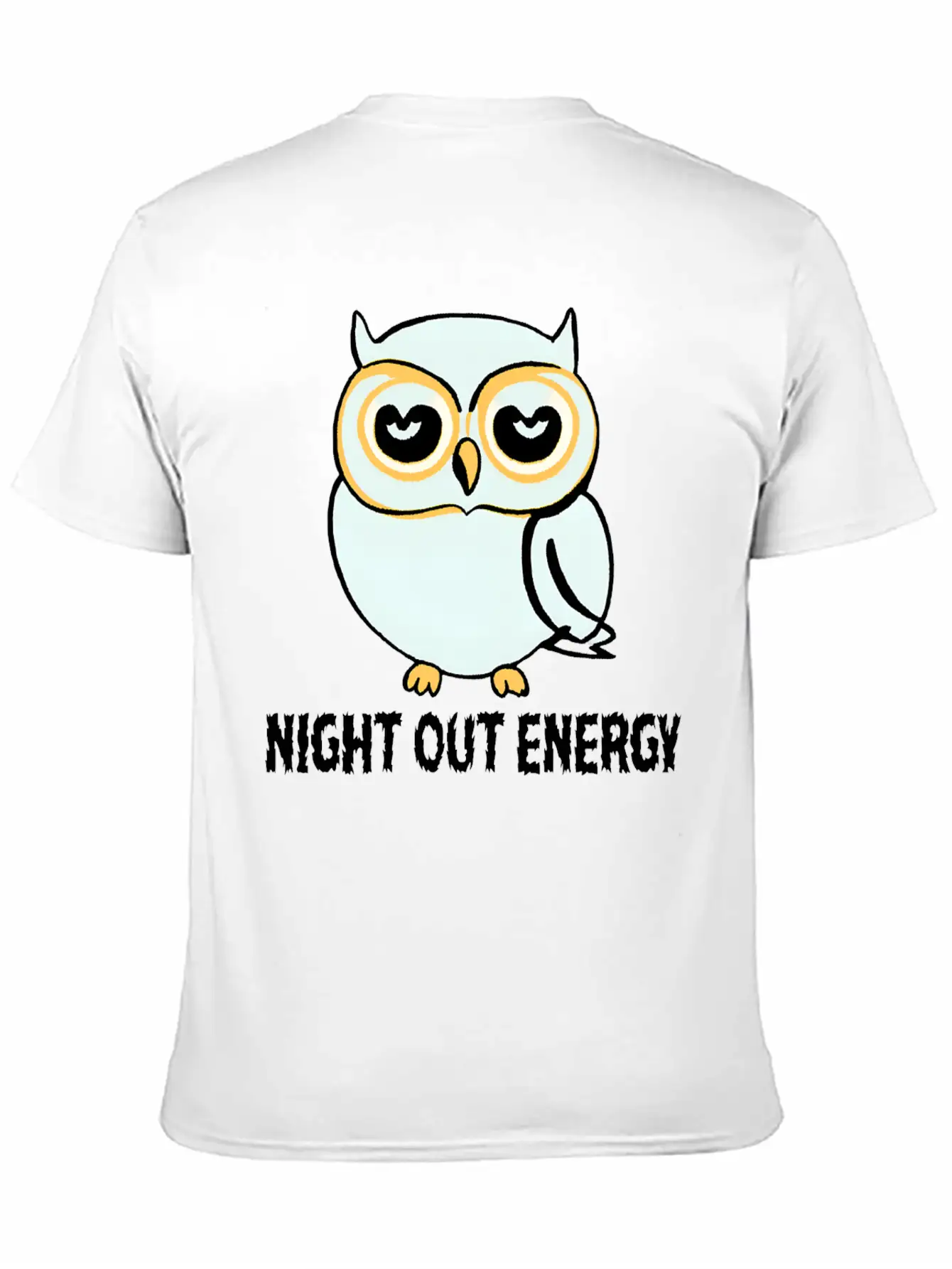 Lazy Night Owl Essential Cotton Tee For Daily Outfits ¨C Unisex Style