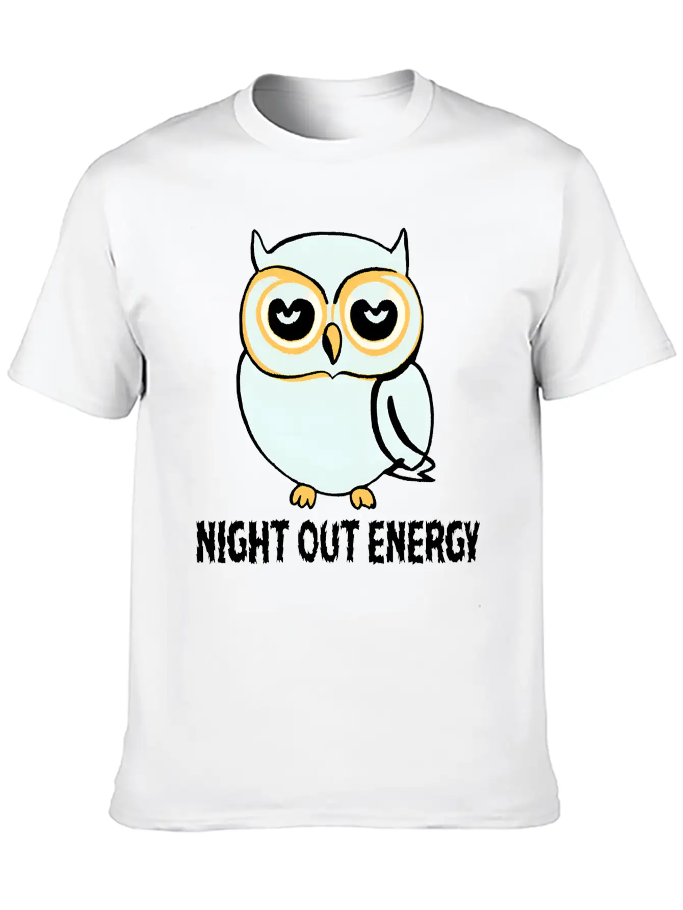 Lazy Night Owl Essential Cotton Tee For Daily Outfits ¨C Unisex Style