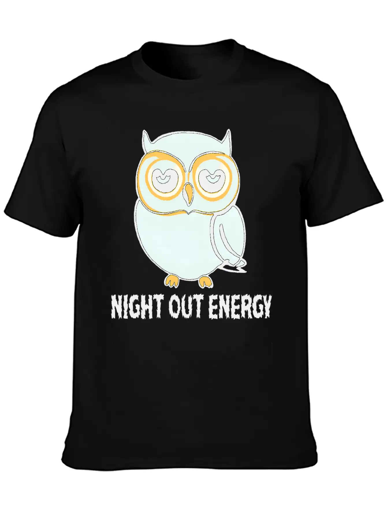Lazy Night Owl Essential Cotton Tee For Daily Outfits ¨C Unisex Style