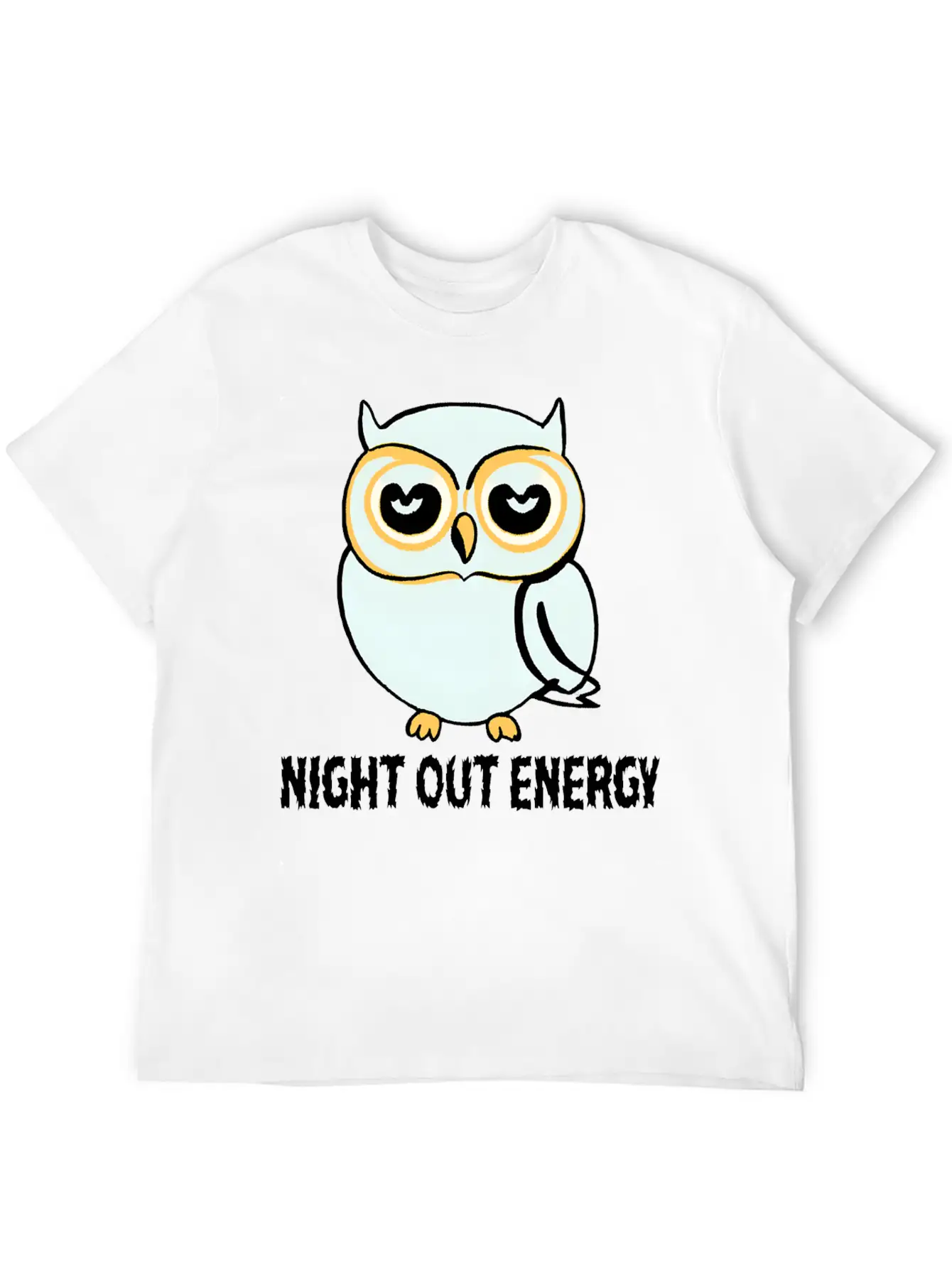 Lazy Night Owl Essential Cotton Tee For Daily Outfits ¨C Unisex Style