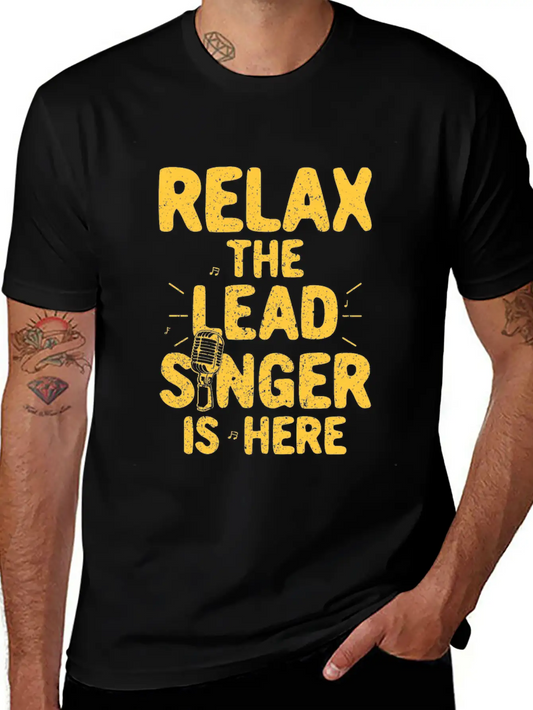 Lead Singer Basic Graphic T-Shirt ¨C Daily Comfort In Soft Cotton