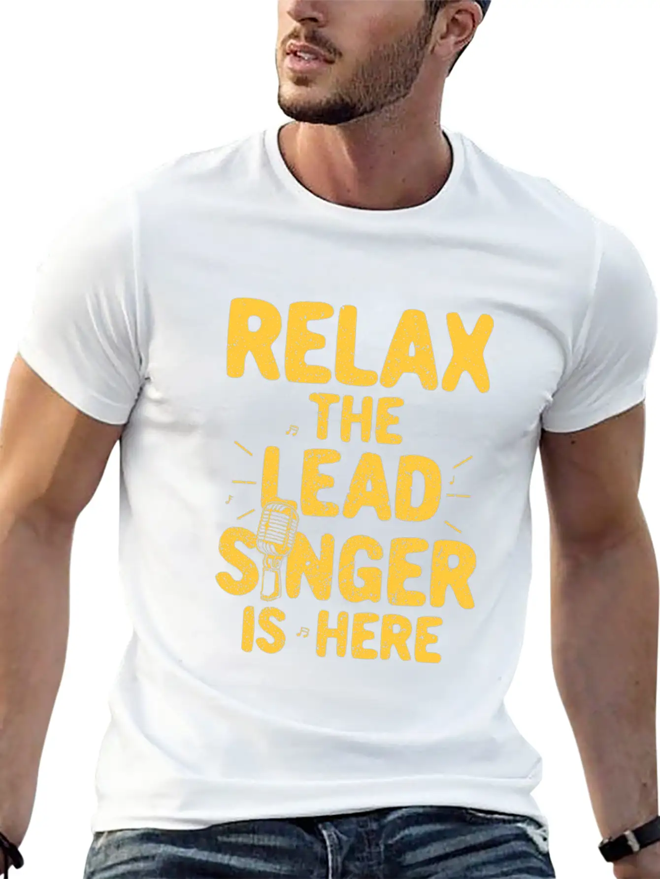 Lead Singer Basic Graphic T-Shirt ¨C Daily Comfort In Soft Cotton
