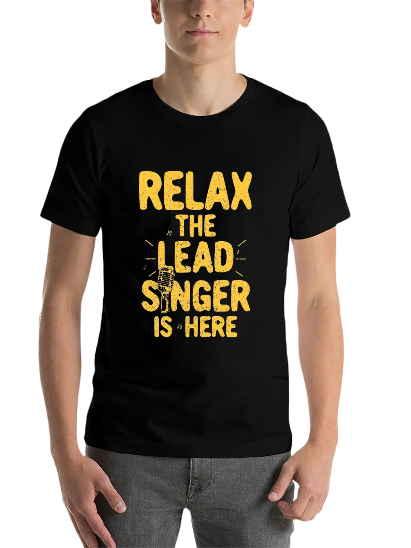 Lead Singer Basic Graphic T-Shirt ¨C Daily Comfort In Soft Cotton