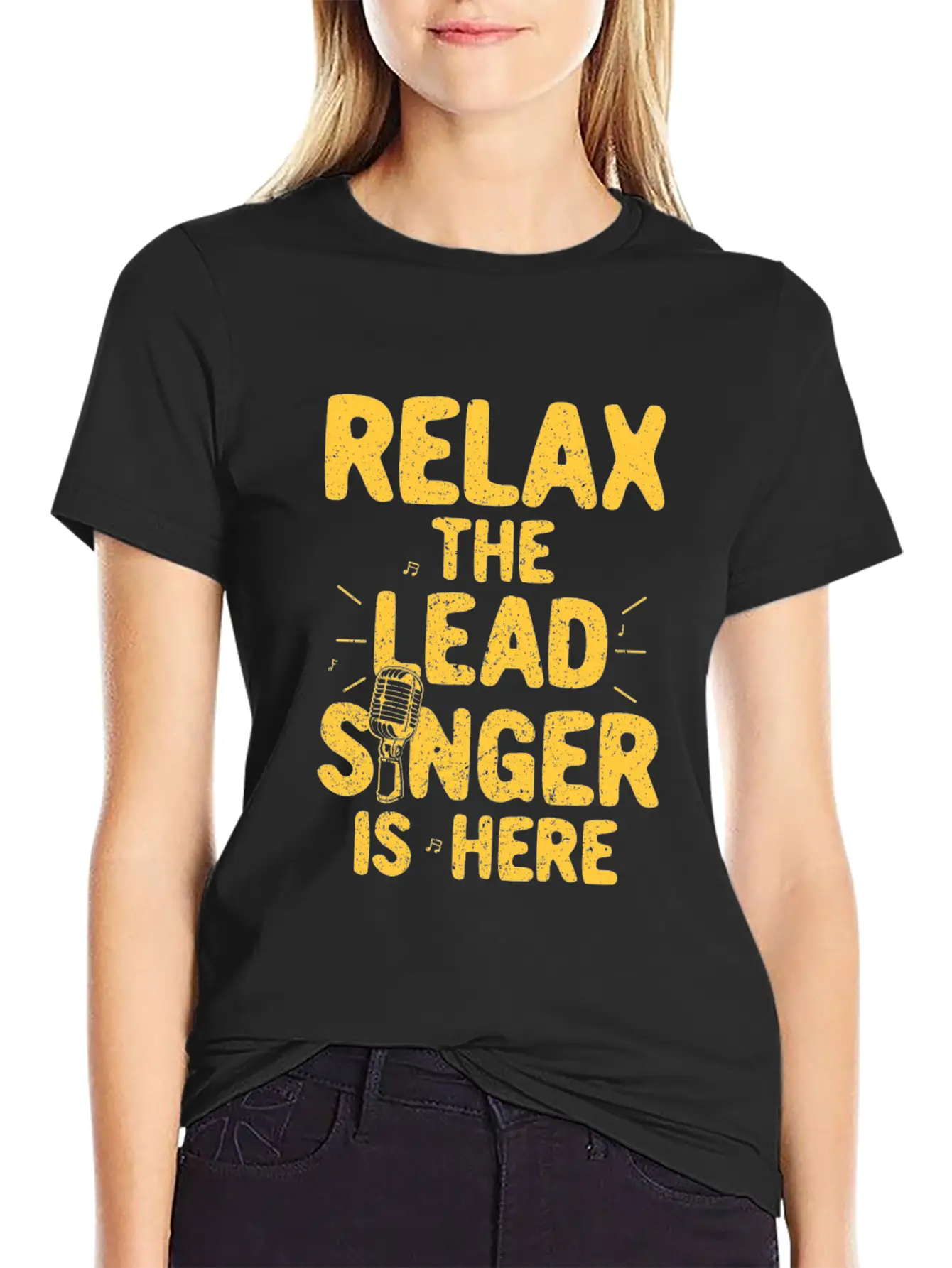 Lead Singer Basic Graphic T-Shirt ¨C Daily Comfort In Soft Cotton