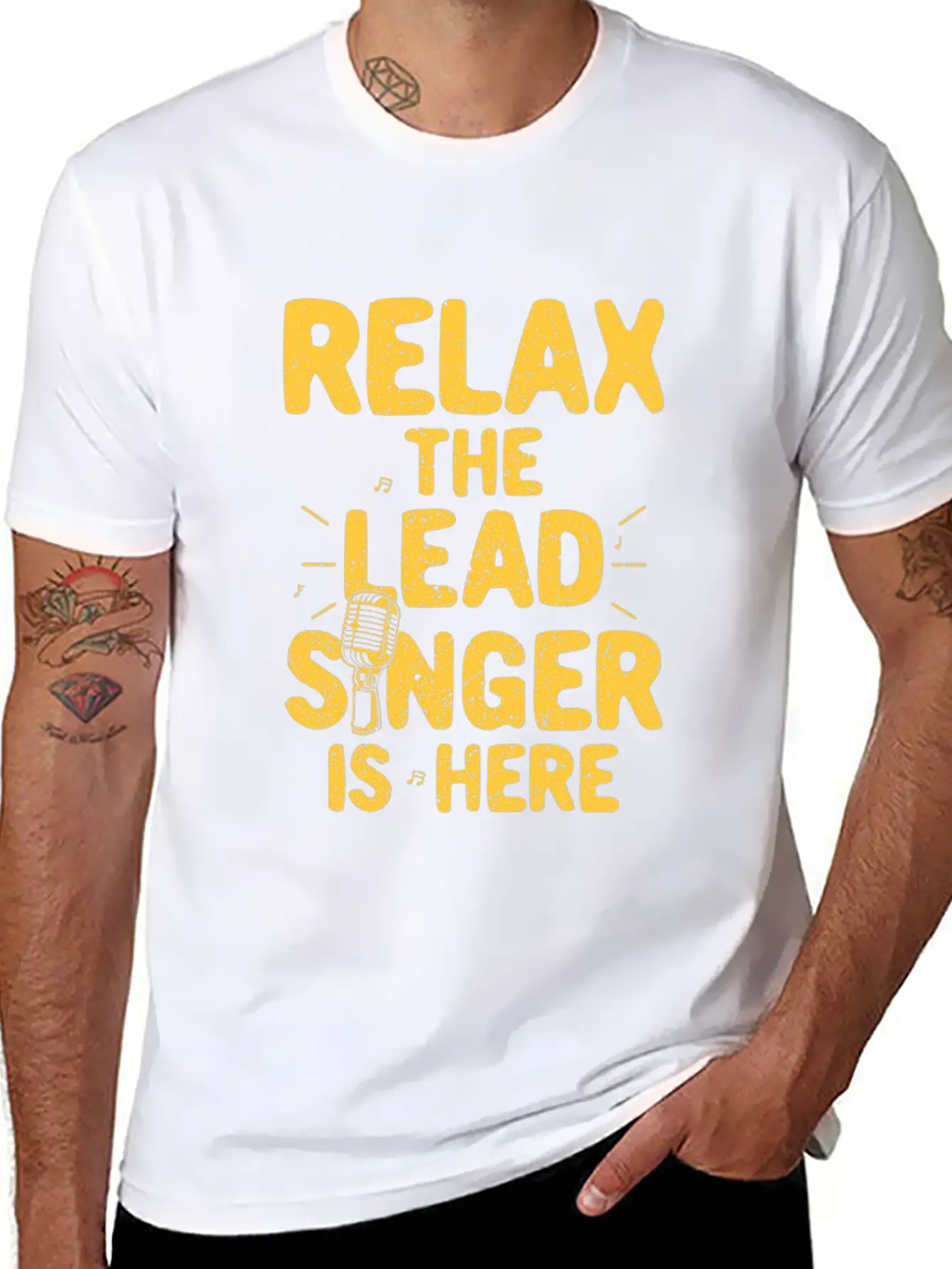 Lead Singer Basic Graphic T-Shirt ¨C Daily Comfort In Soft Cotton