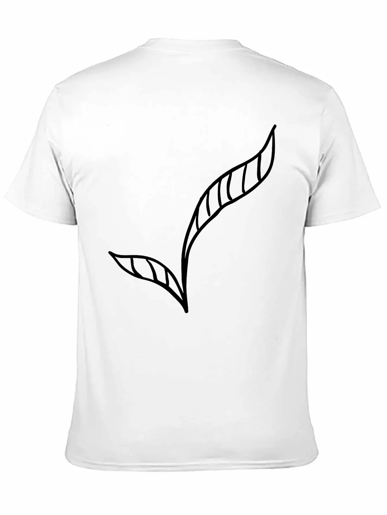 Leaves Basic Graphic T-Shirt ¨C Daily Comfort In Soft Cotton