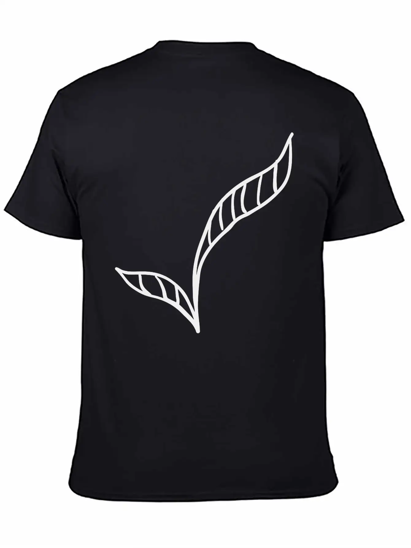 Leaves Basic Graphic T-Shirt ¨C Daily Comfort In Soft Cotton