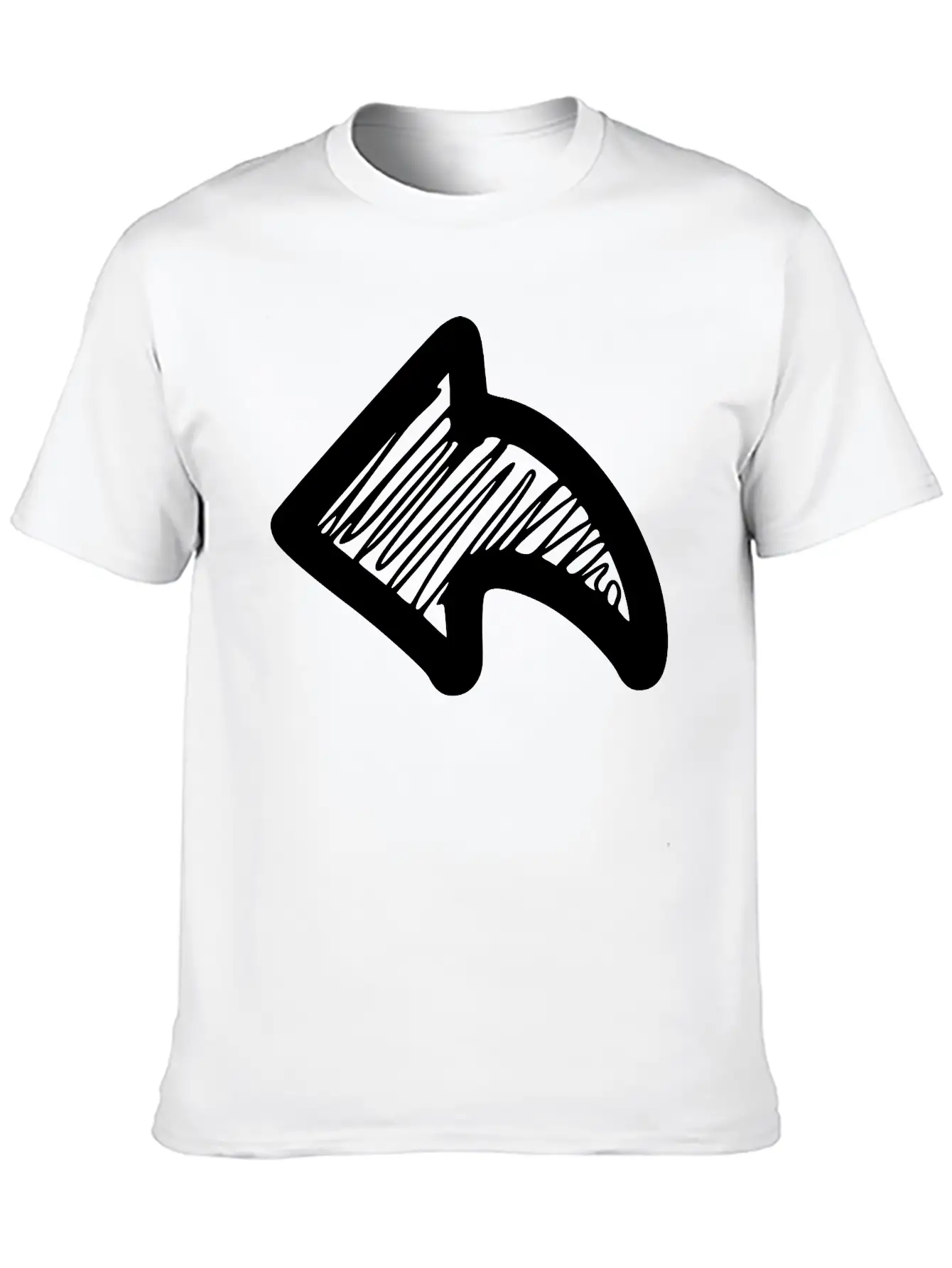 Left Arrow Basic Graphic T-Shirt ¨C Daily Comfort In Soft Cotton