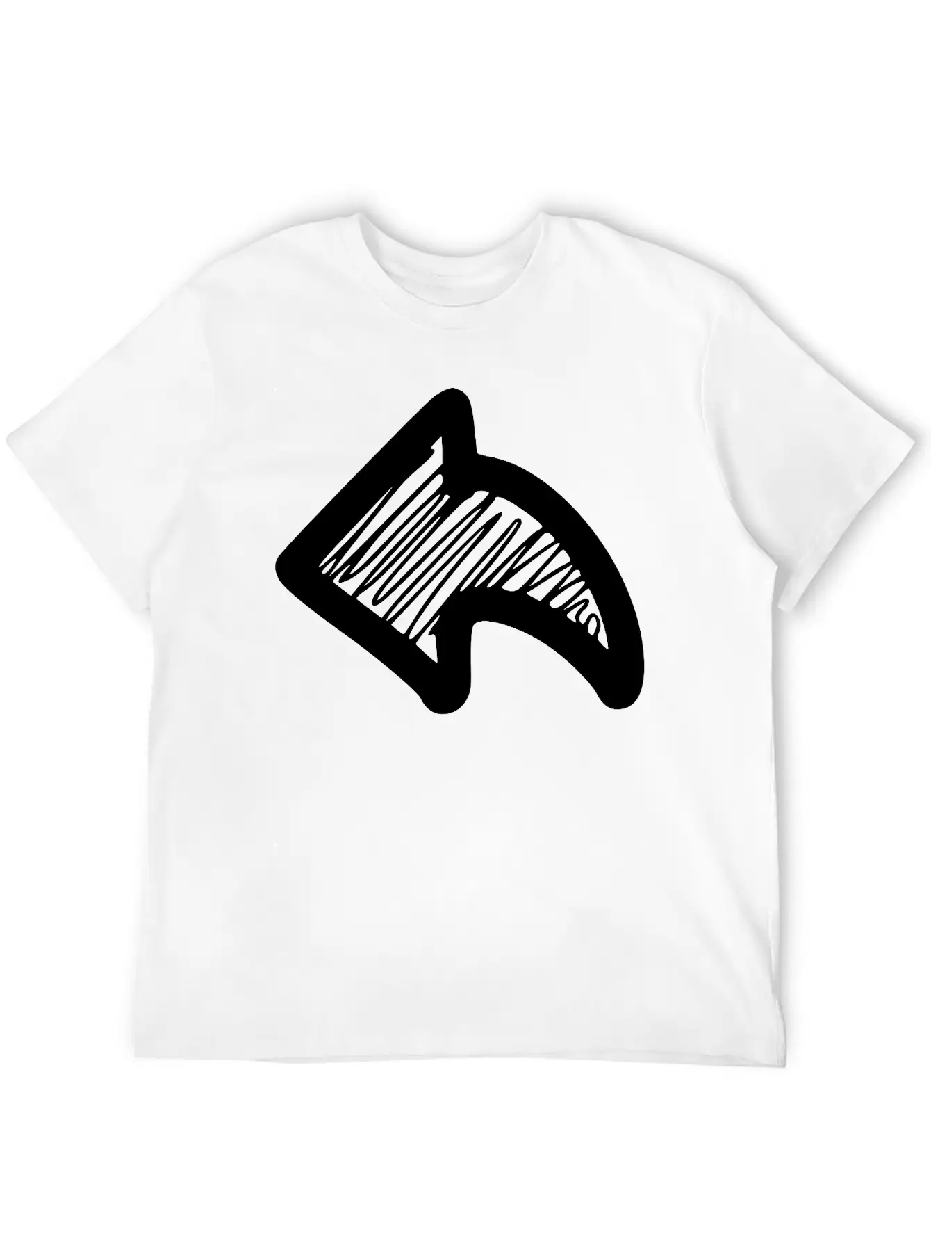 Left Arrow Basic Graphic T-Shirt ¨C Daily Comfort In Soft Cotton