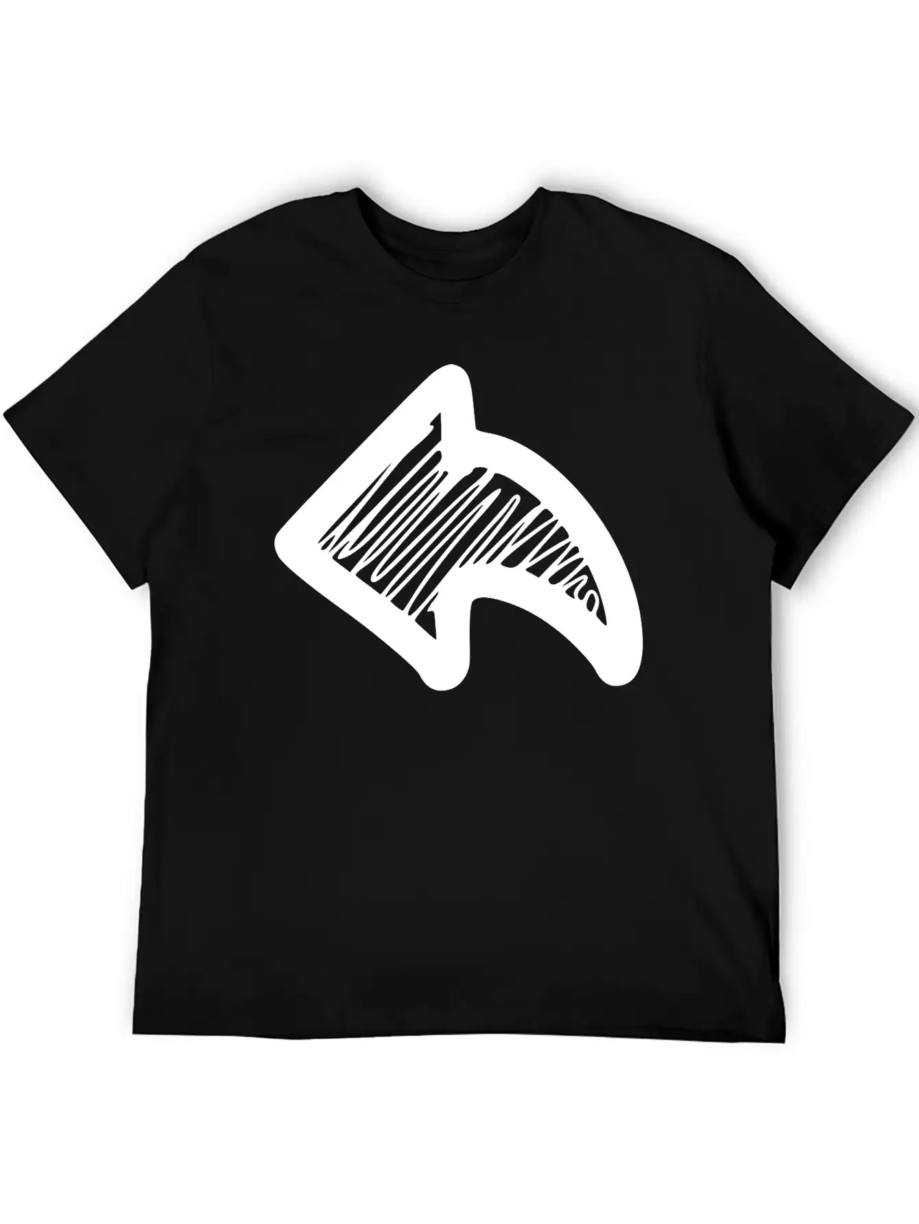 Left Arrow Basic Graphic T-Shirt ¨C Daily Comfort In Soft Cotton