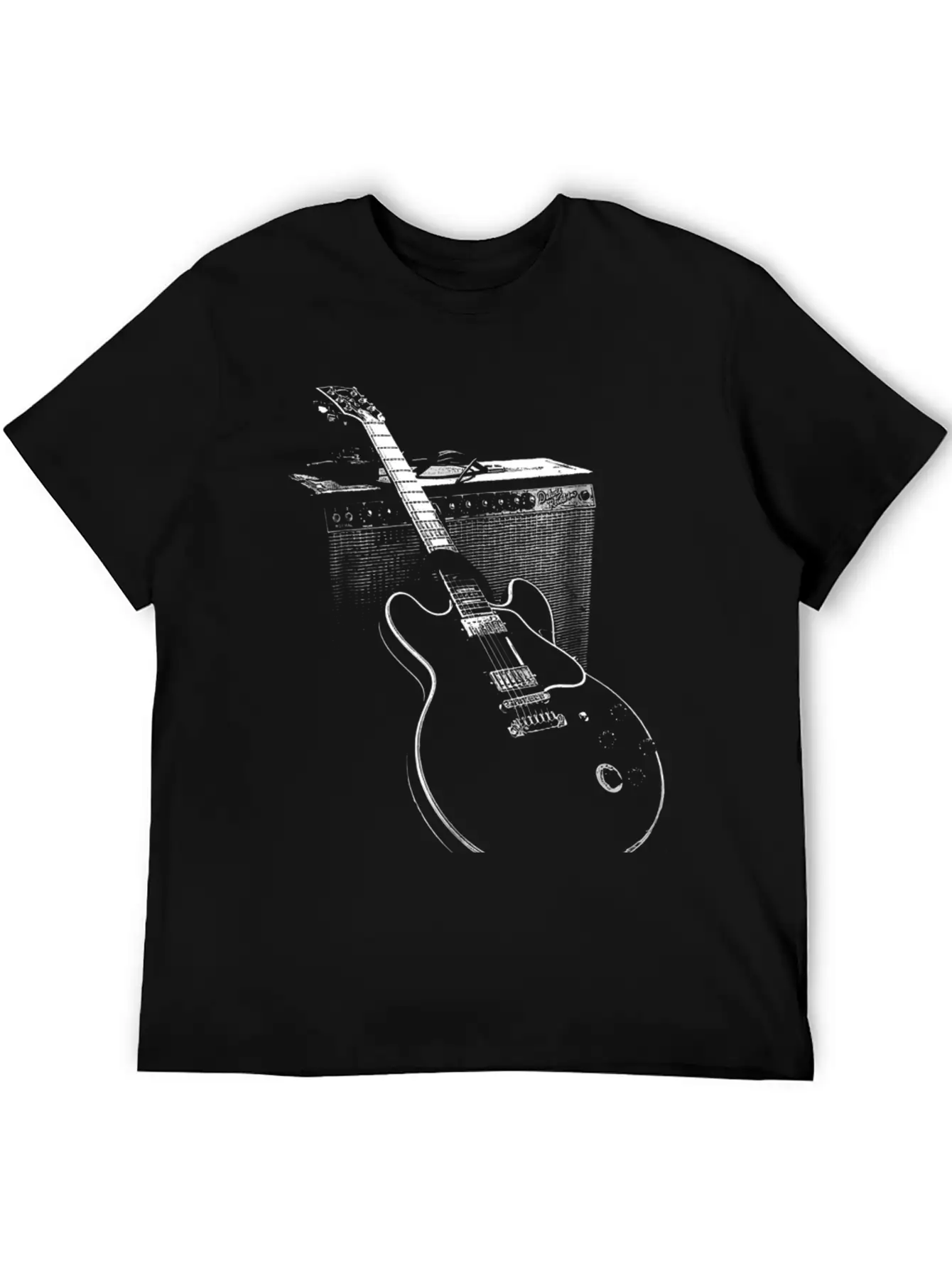 Legendary Blues Guitar And Amp T Shirt Essential Cotton Tee For Daily Outfits ¨C Unisex Style