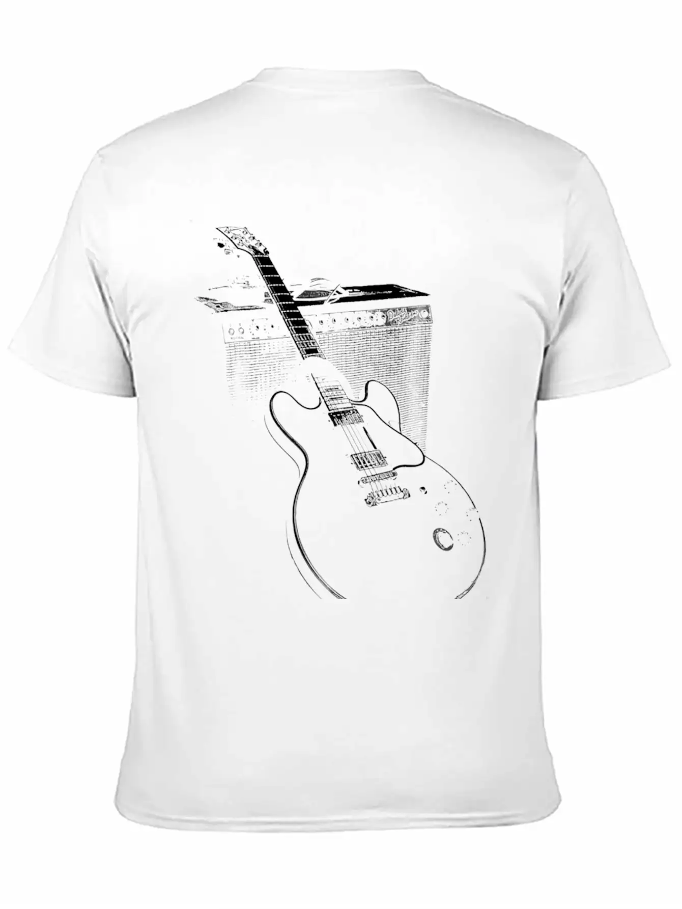Legendary Blues Guitar And Amp T Shirt Essential Cotton Tee For Daily Outfits ¨C Unisex Style