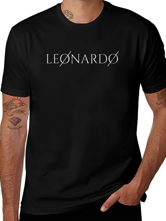 Leonardo Da Vinci Shirt Fan Gift Idea Basic Graphic T-Shirt ¨C Daily Comfort In Soft Cotton