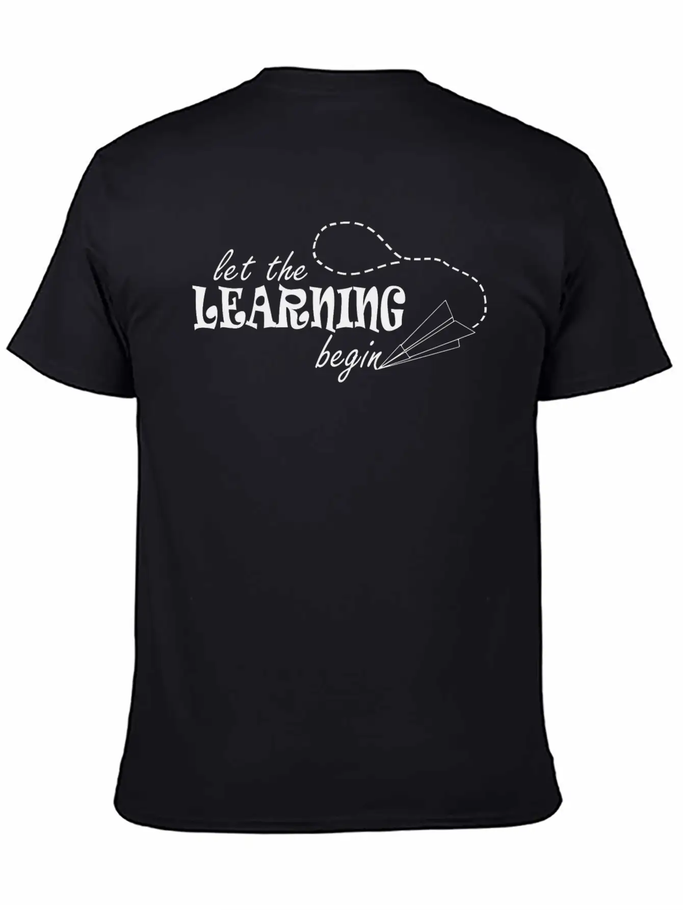 Let The Learning Begin Essential Cotton Tee For Daily Outfits ¨C Unisex Style