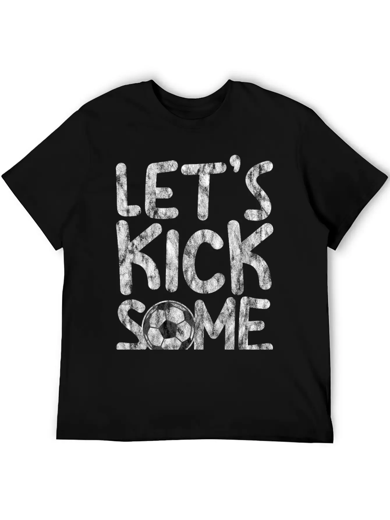 Let's Kick Some Grass 3 Basic Graphic T-Shirt ¨C Daily Comfort In Soft Cotton