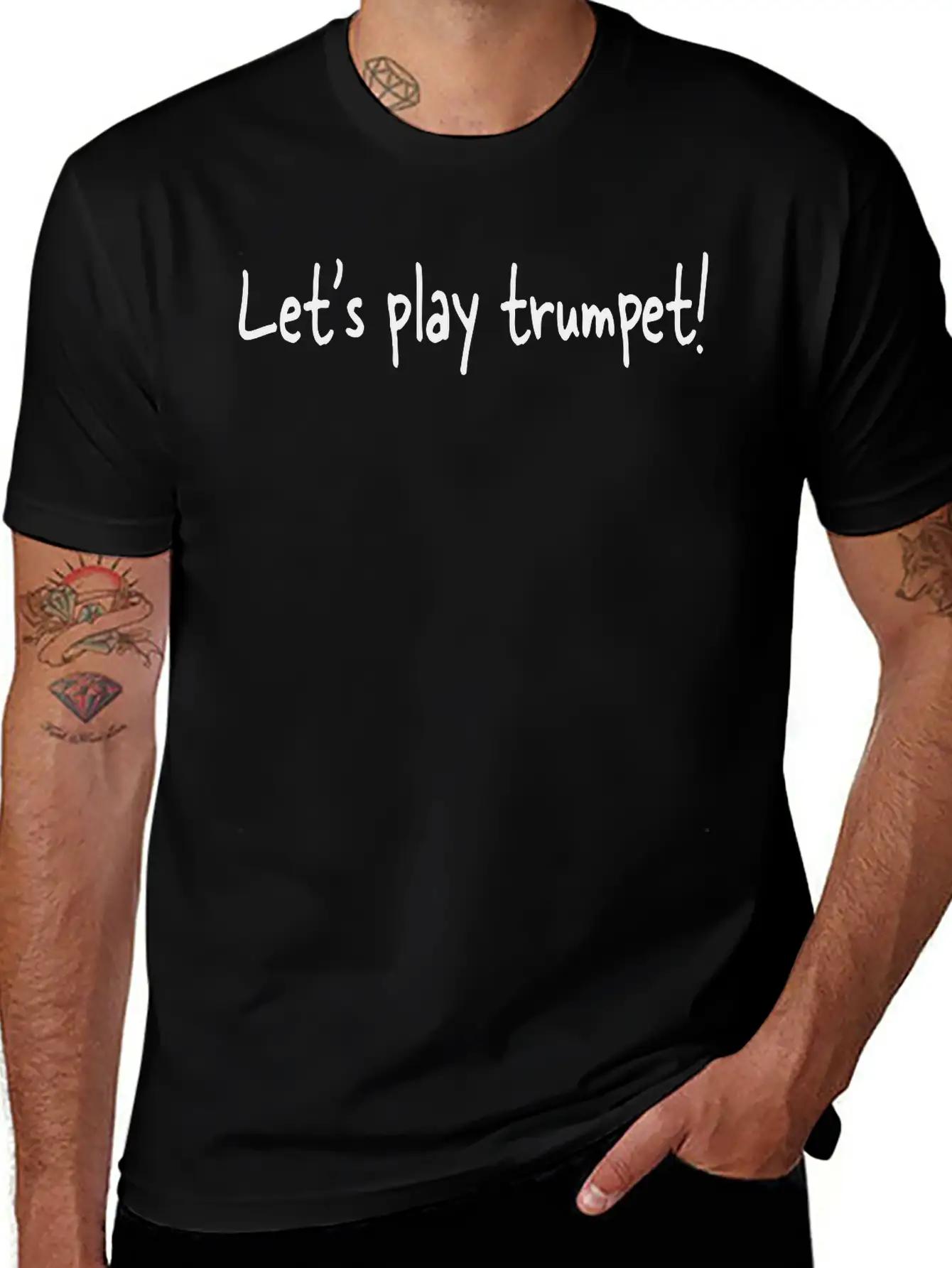 Let's Play Trumpet Soft Cotton Short Sleeve Tee ¨C Unisex Wardrobe Staple