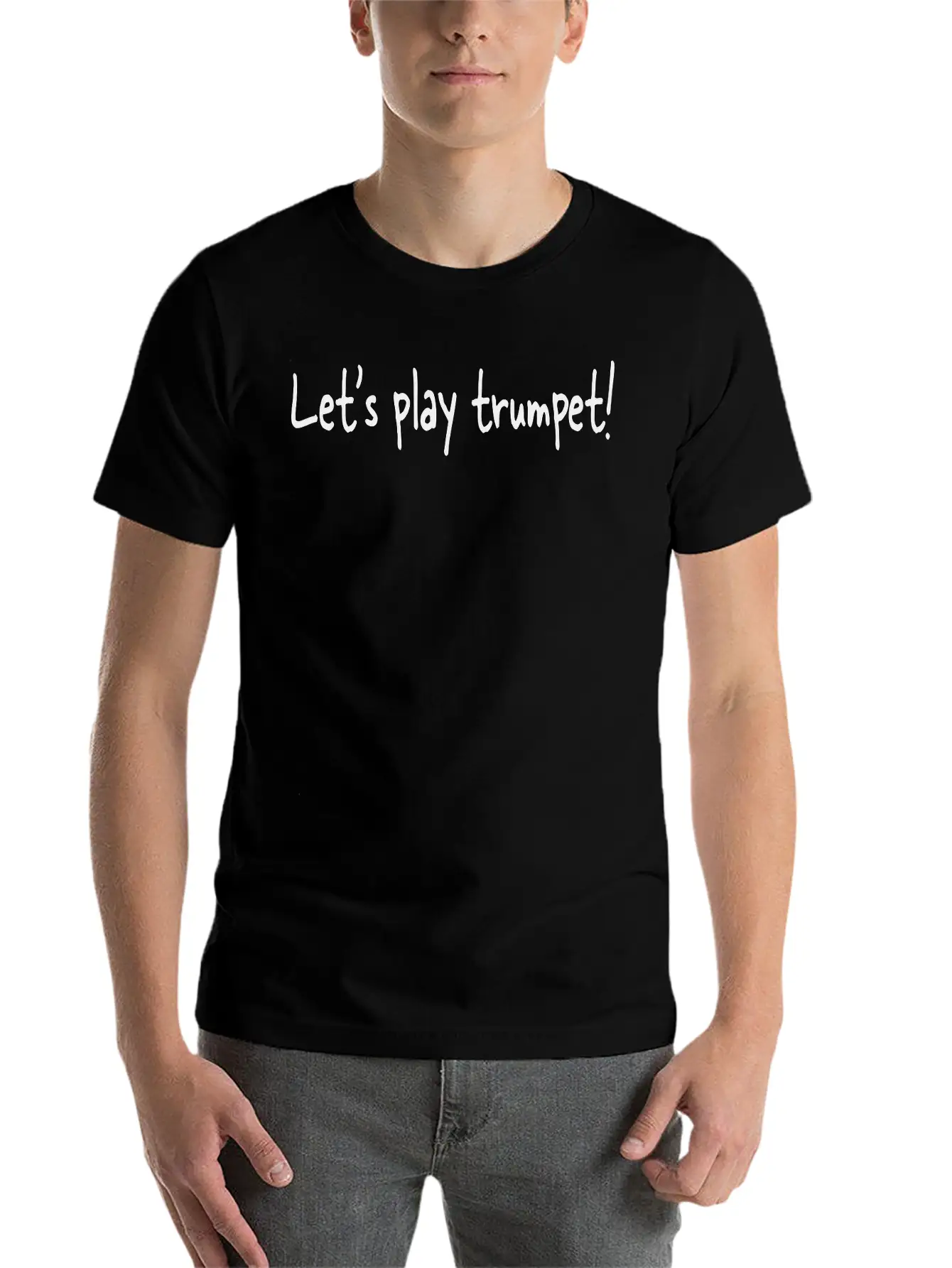 Let's Play Trumpet Soft Cotton Short Sleeve Tee ¨C Unisex Wardrobe Staple