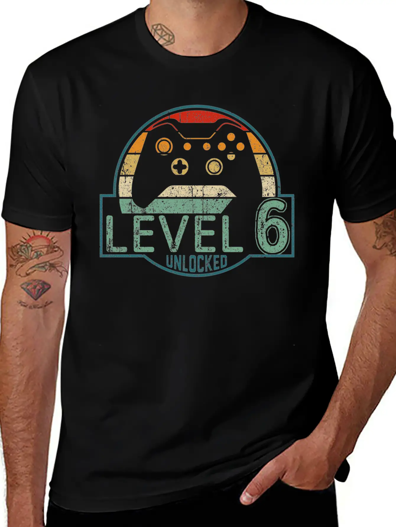Level 6 Unlocked Video Game 6Th 6 Soft Cotton Short Sleeve Tee ¨C Unisex Wardrobe Staple
