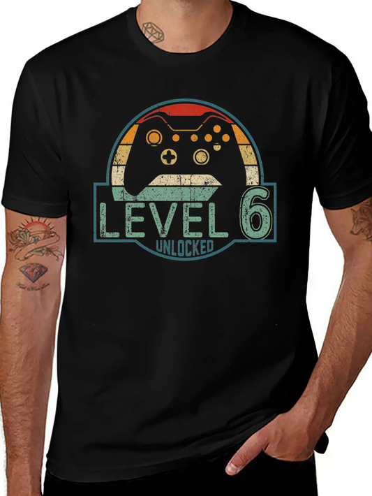 Level 6 Unlocked Video Game 6Th 6 Soft Cotton Short Sleeve Tee ¨C Unisex Wardrobe Staple