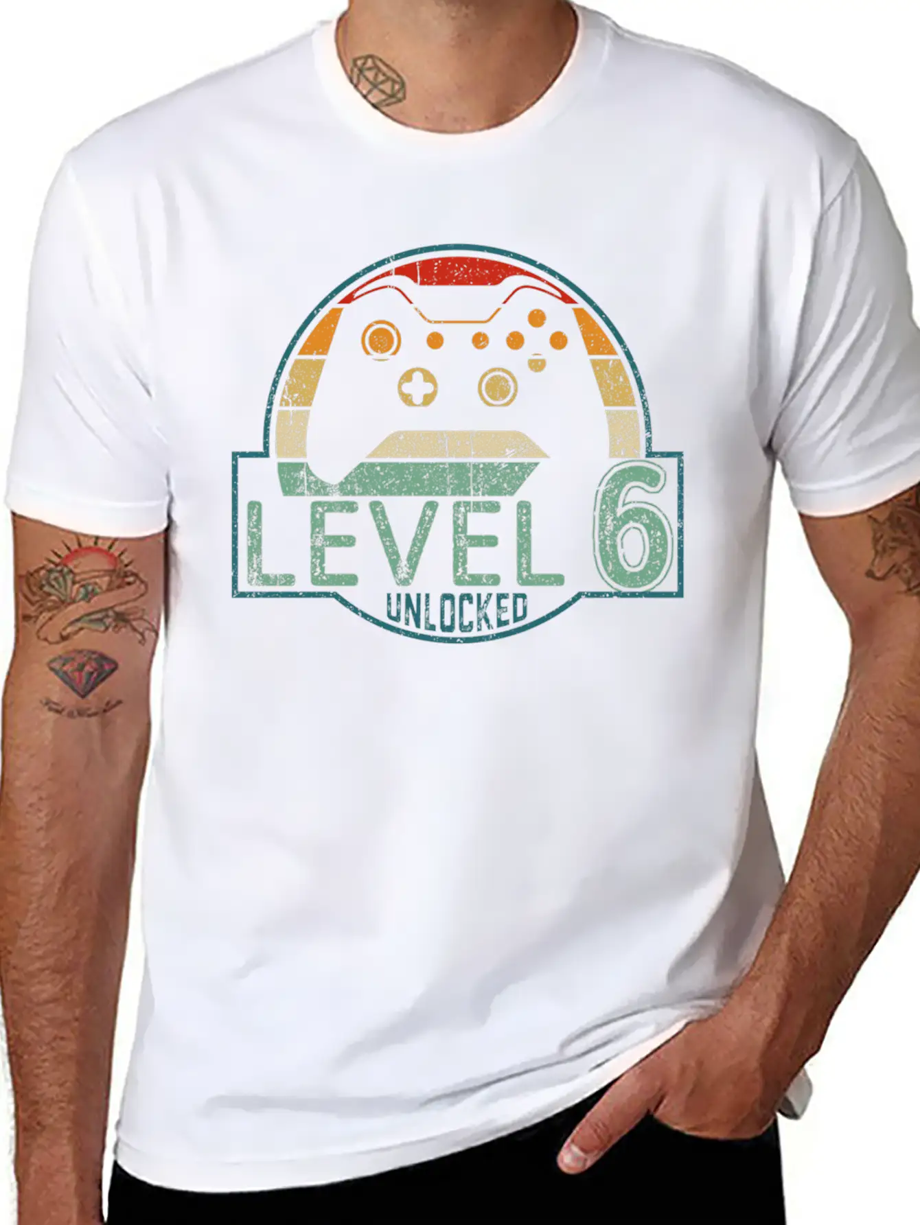 Level 6 Unlocked Video Game 6Th 6 Soft Cotton Short Sleeve Tee ¨C Unisex Wardrobe Staple