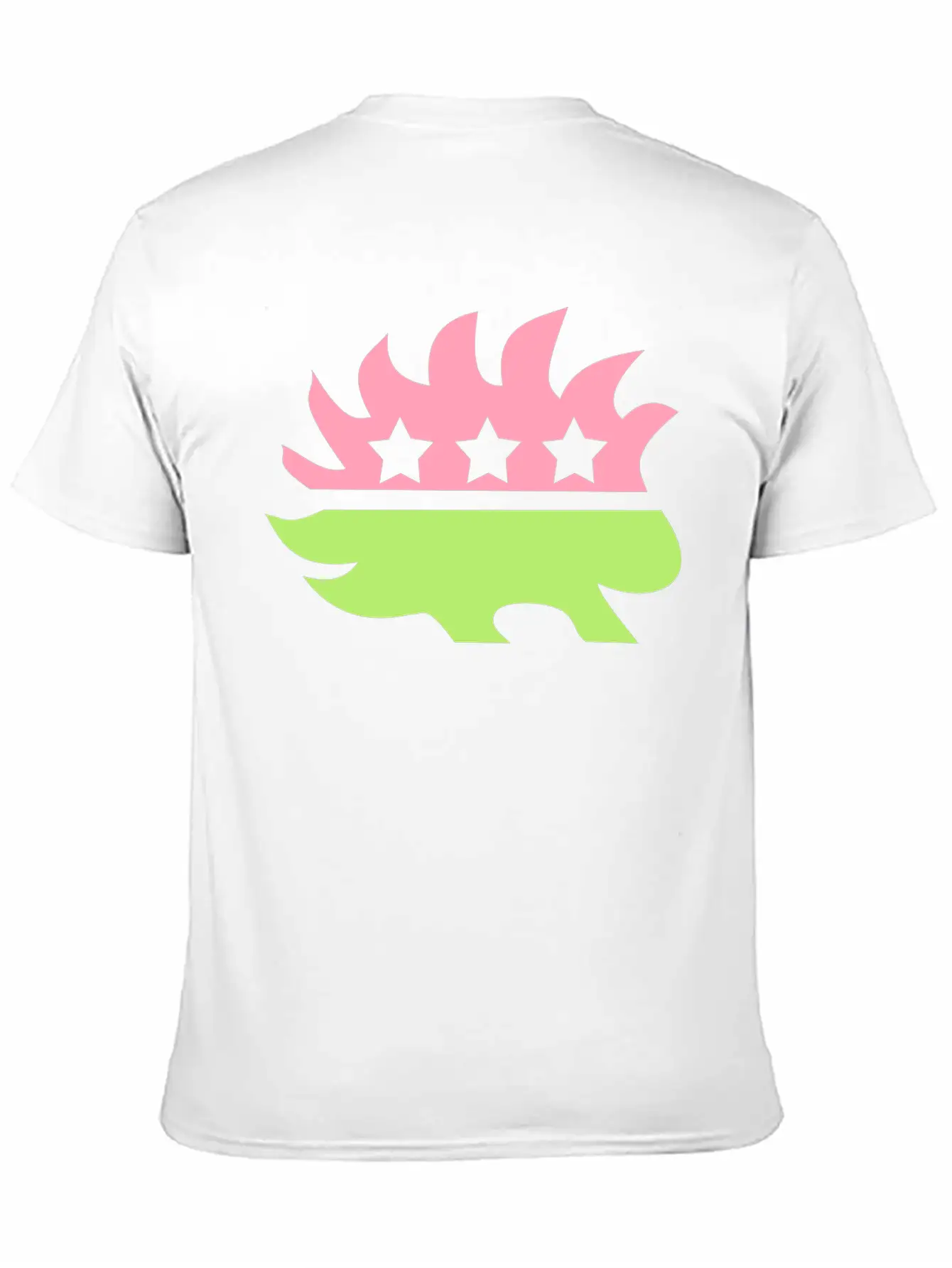 Libertarian Porcupine Transparent Background Basic Graphic T-Shirt ¨C Daily Comfort In Soft Cotton