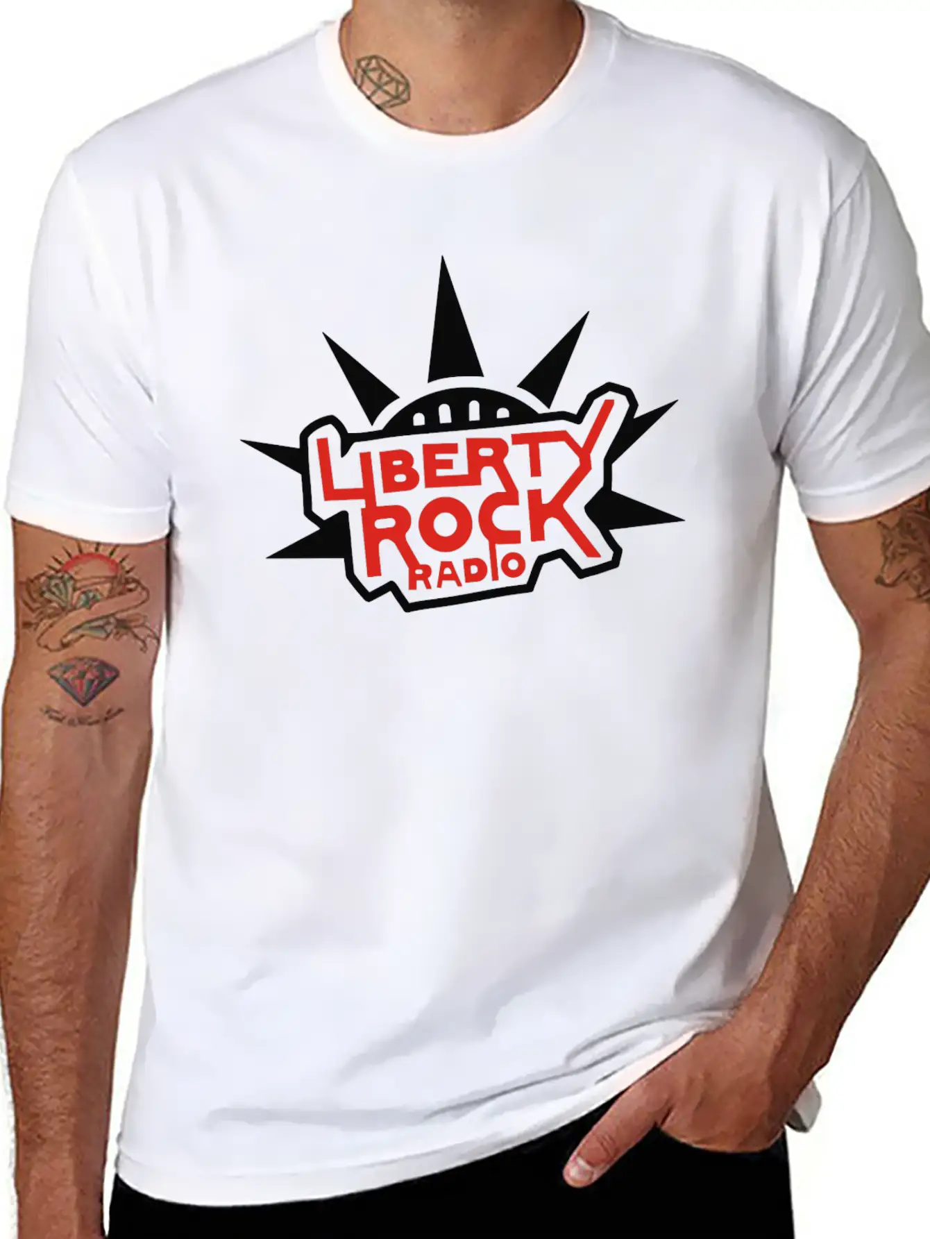 Liberty Rock Radio Soft Cotton Short Sleeve Tee ¨C Unisex Wardrobe Staple