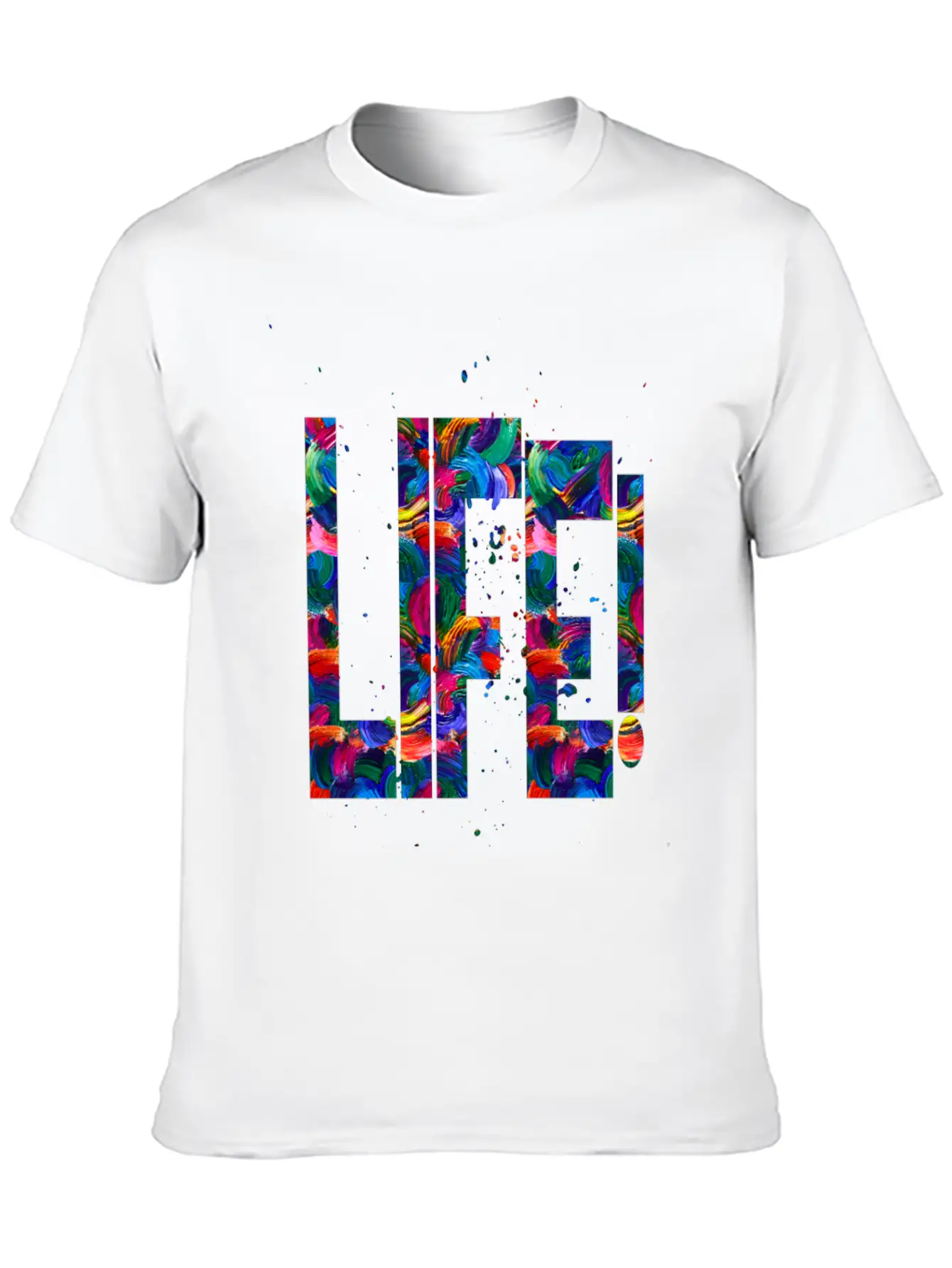 Life 1 Basic Graphic T-Shirt ¨C Daily Comfort In Soft Cotton