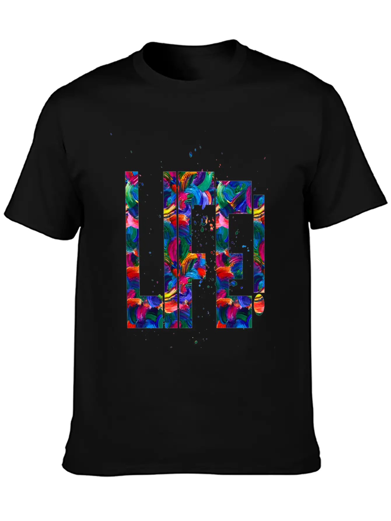 Life 1 Basic Graphic T-Shirt ¨C Daily Comfort In Soft Cotton