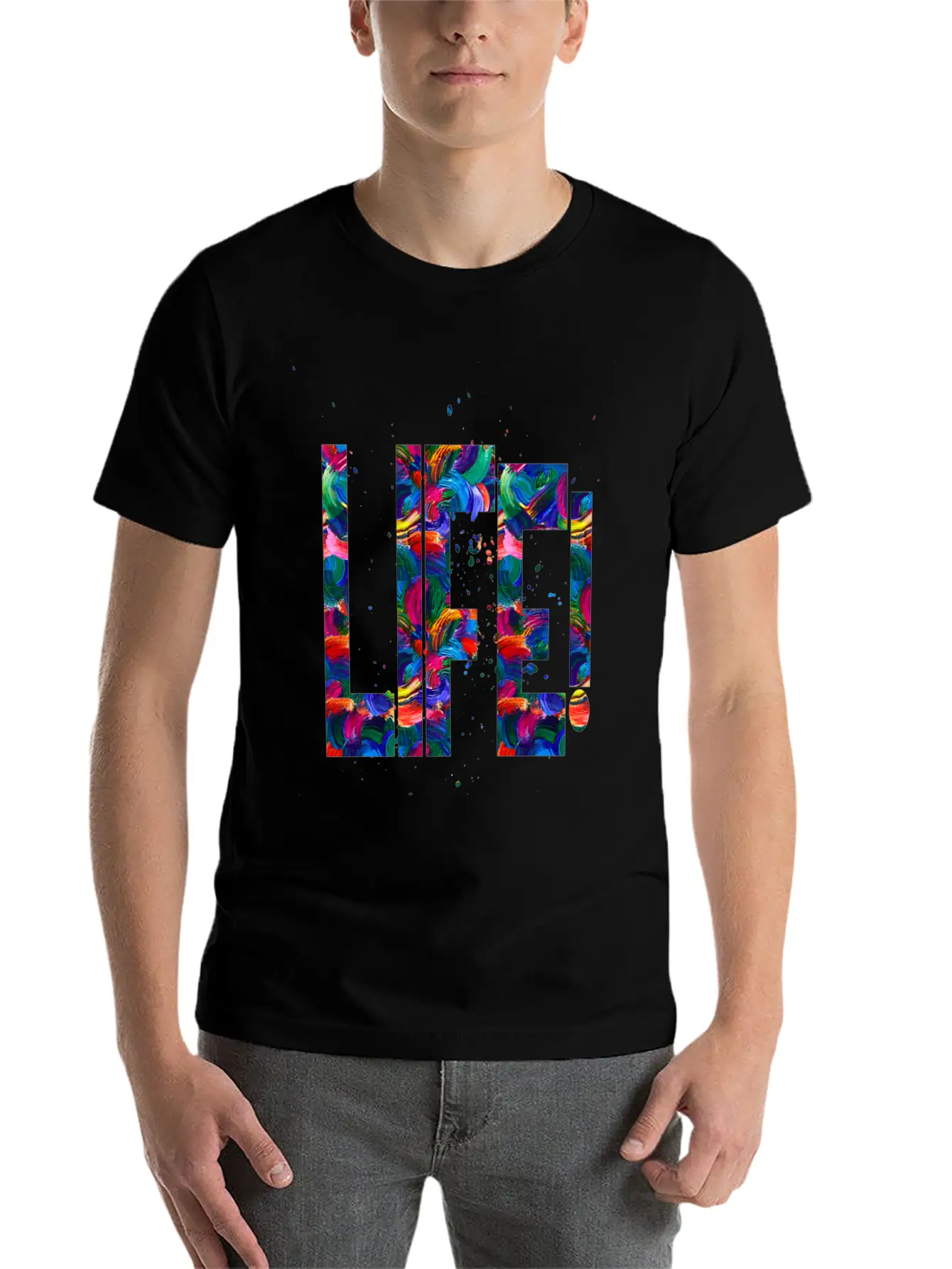 Life 1 Basic Graphic T-Shirt ¨C Daily Comfort In Soft Cotton