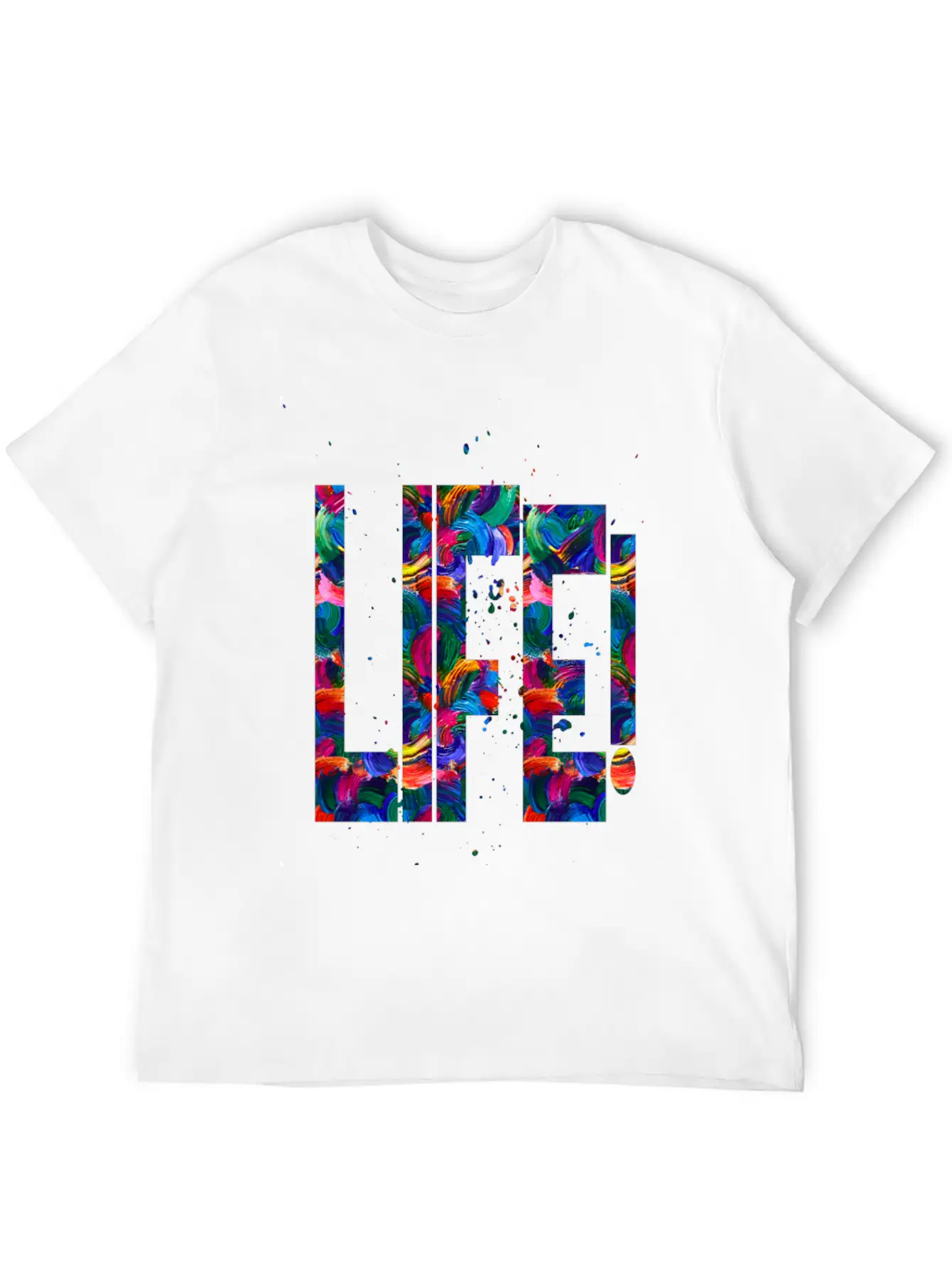Life 1 Basic Graphic T-Shirt ¨C Daily Comfort In Soft Cotton