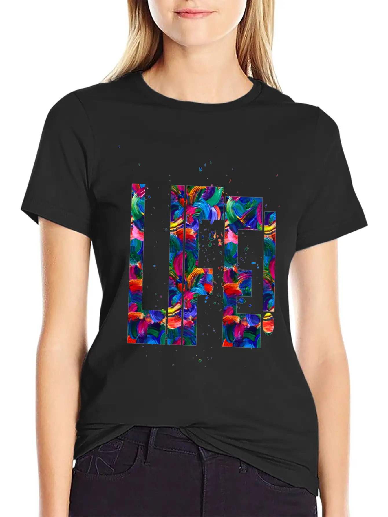 Life 1 Basic Graphic T-Shirt ¨C Daily Comfort In Soft Cotton