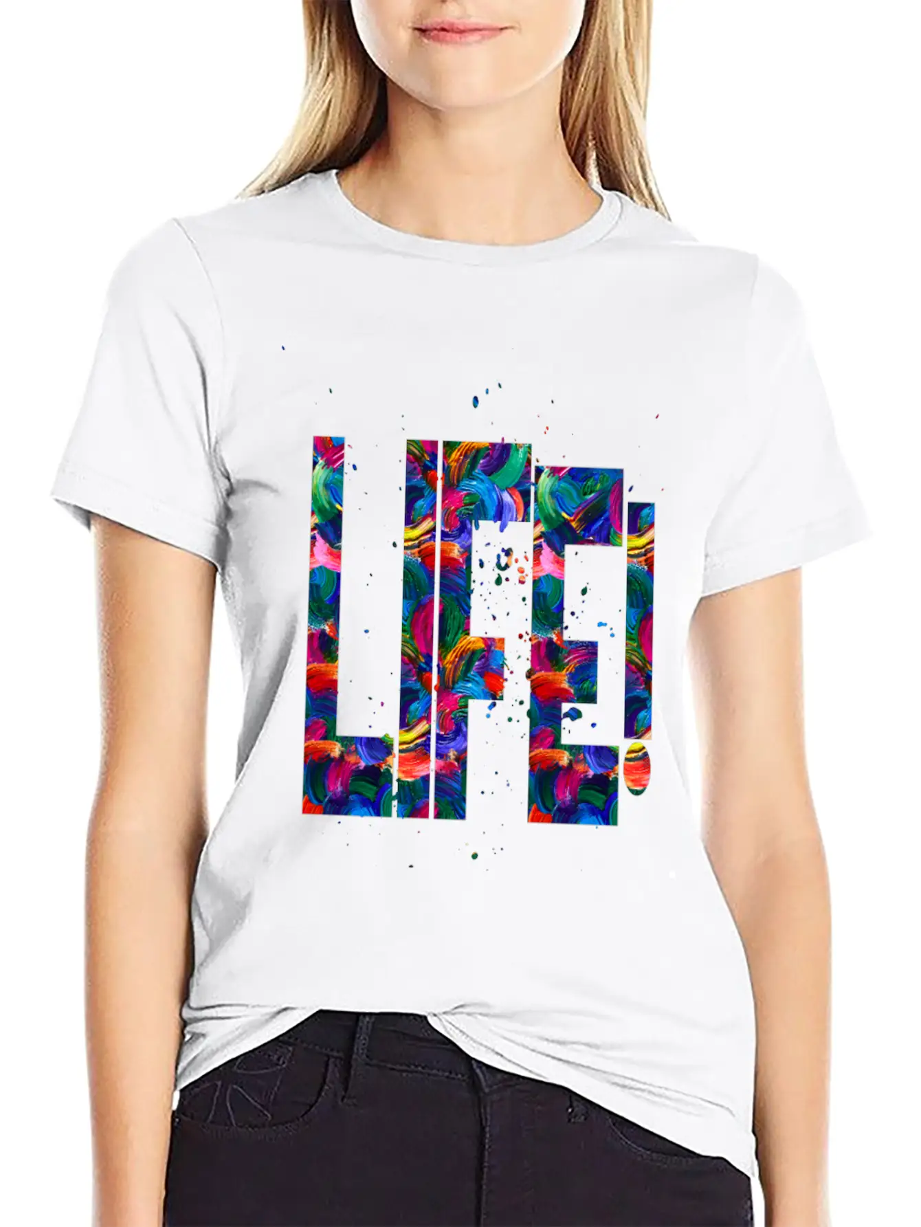 Life 1 Basic Graphic T-Shirt ¨C Daily Comfort In Soft Cotton