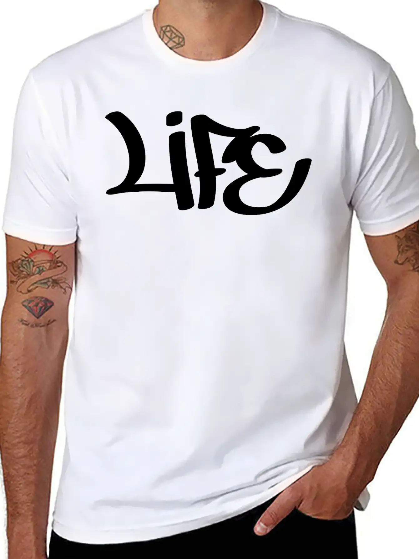 LIFE Soft Cotton Short Sleeve Tee ¨C Unisex Wardrobe Staple