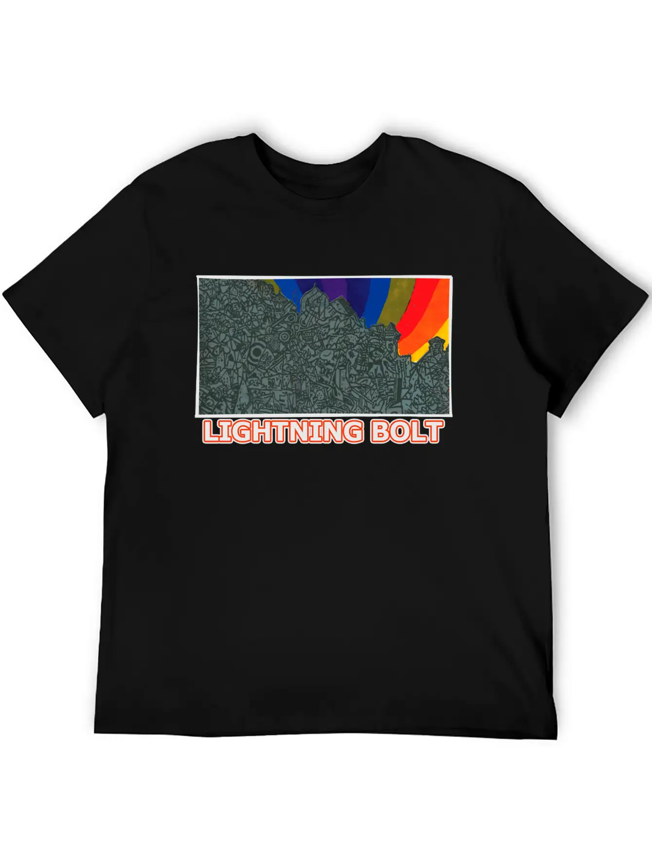 Lightening Bolt Soft Cotton Short Sleeve Tee ¨C Unisex Wardrobe Staple