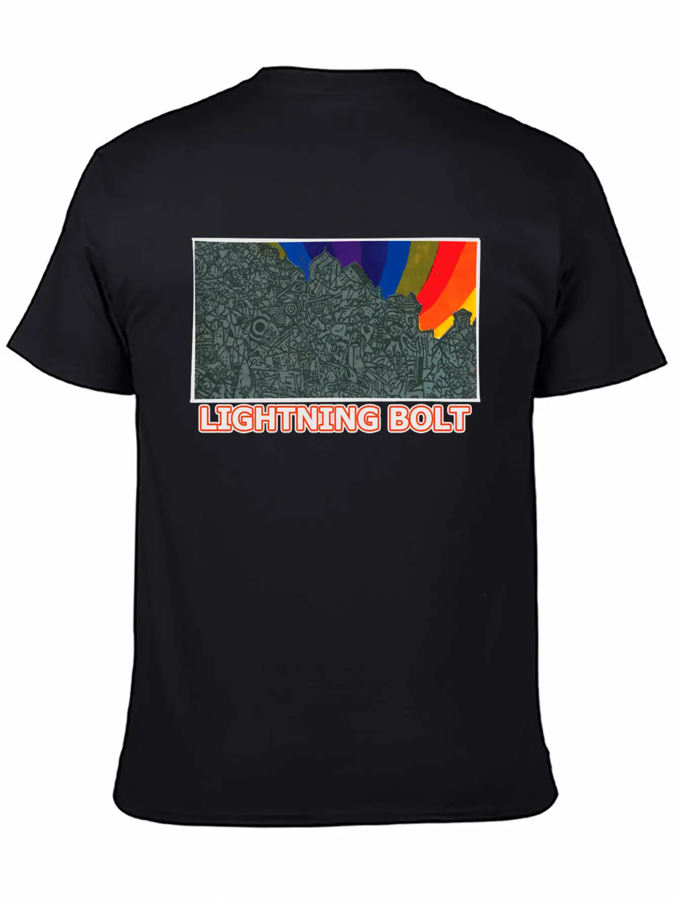 Lightening Bolt Soft Cotton Short Sleeve Tee ¨C Unisex Wardrobe Staple