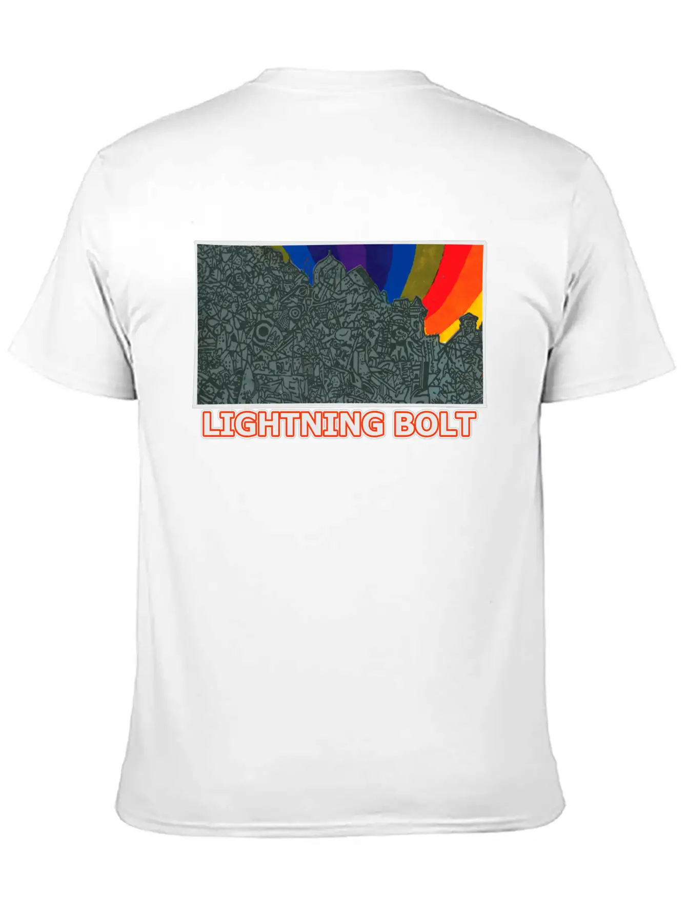 Lightening Bolt Soft Cotton Short Sleeve Tee ¨C Unisex Wardrobe Staple