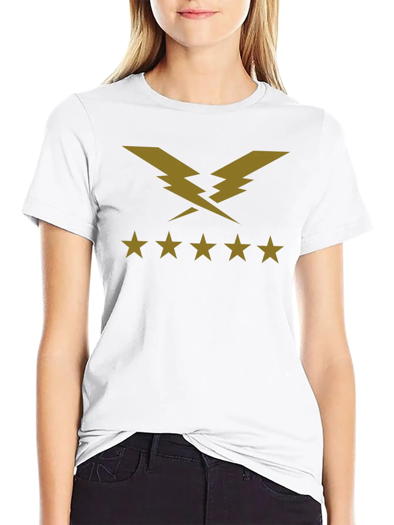 Lightning Essential Cotton Tee For Daily Outfits ¨C Unisex Style