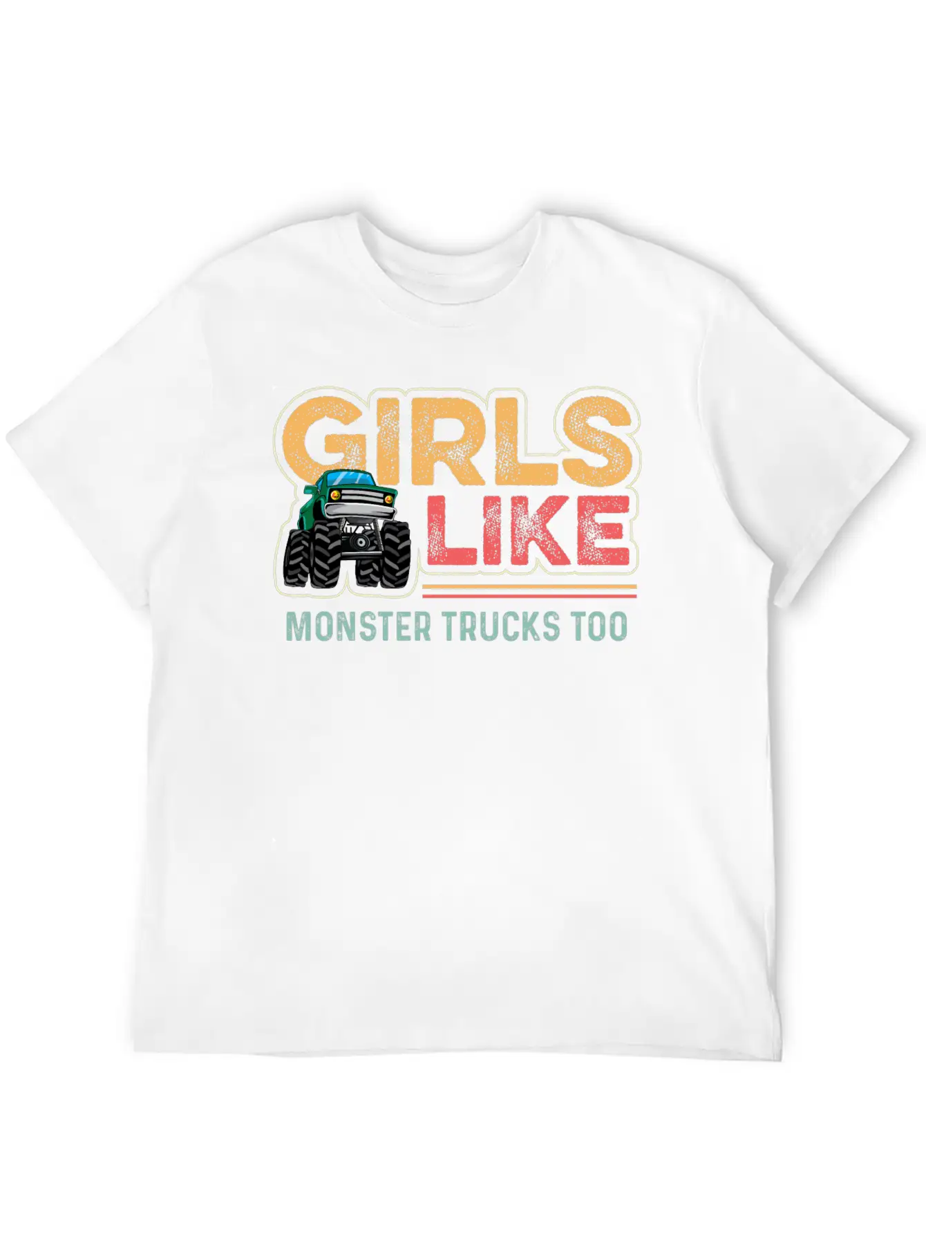 Like Monster Trucks Adventurous Gift Soft Cotton Short Sleeve Tee ¨C Unisex Wardrobe Staple