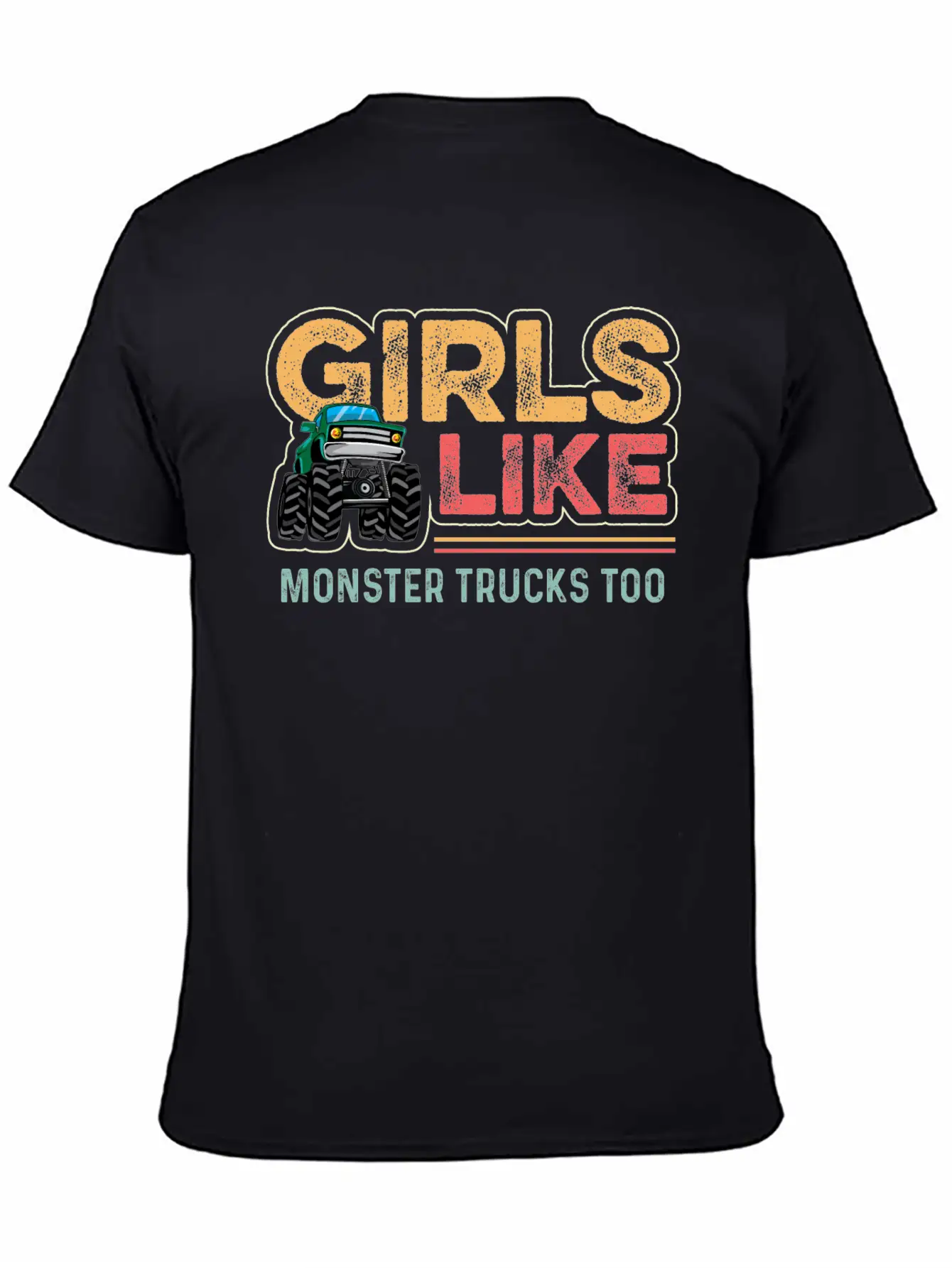 Like Monster Trucks Adventurous Gift Soft Cotton Short Sleeve Tee ¨C Unisex Wardrobe Staple