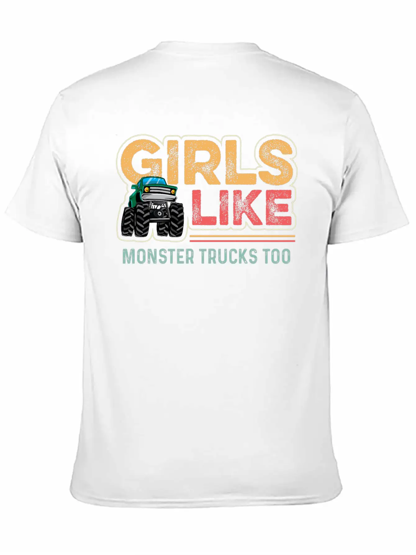 Like Monster Trucks Adventurous Gift Soft Cotton Short Sleeve Tee ¨C Unisex Wardrobe Staple