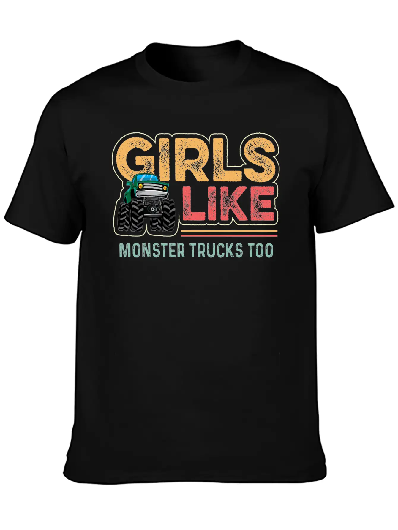 Like Monster Trucks Adventurous Gift Soft Cotton Short Sleeve Tee ¨C Unisex Wardrobe Staple