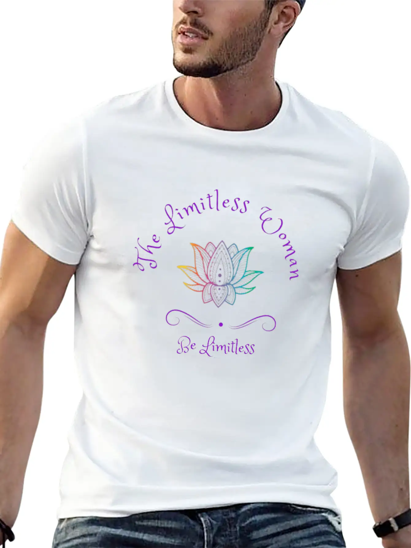 Limitless Woman Merch Basic Graphic T-Shirt ¨C Daily Comfort In Soft Cotton