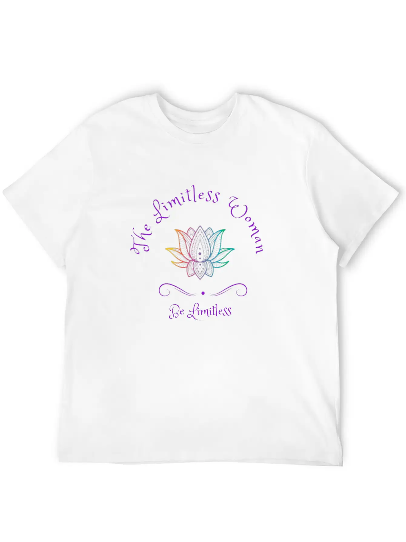 Limitless Woman Merch Basic Graphic T-Shirt ¨C Daily Comfort In Soft Cotton