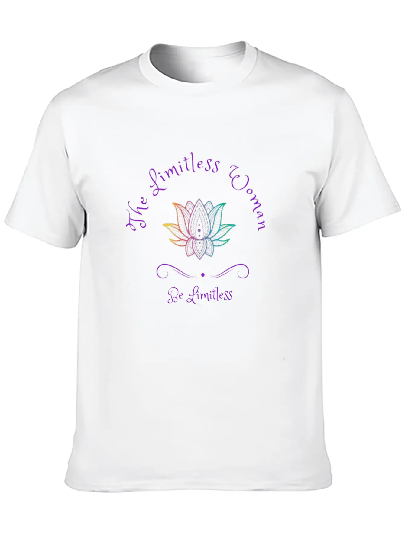 Limitless Woman Merch Basic Graphic T-Shirt ¨C Daily Comfort In Soft Cotton