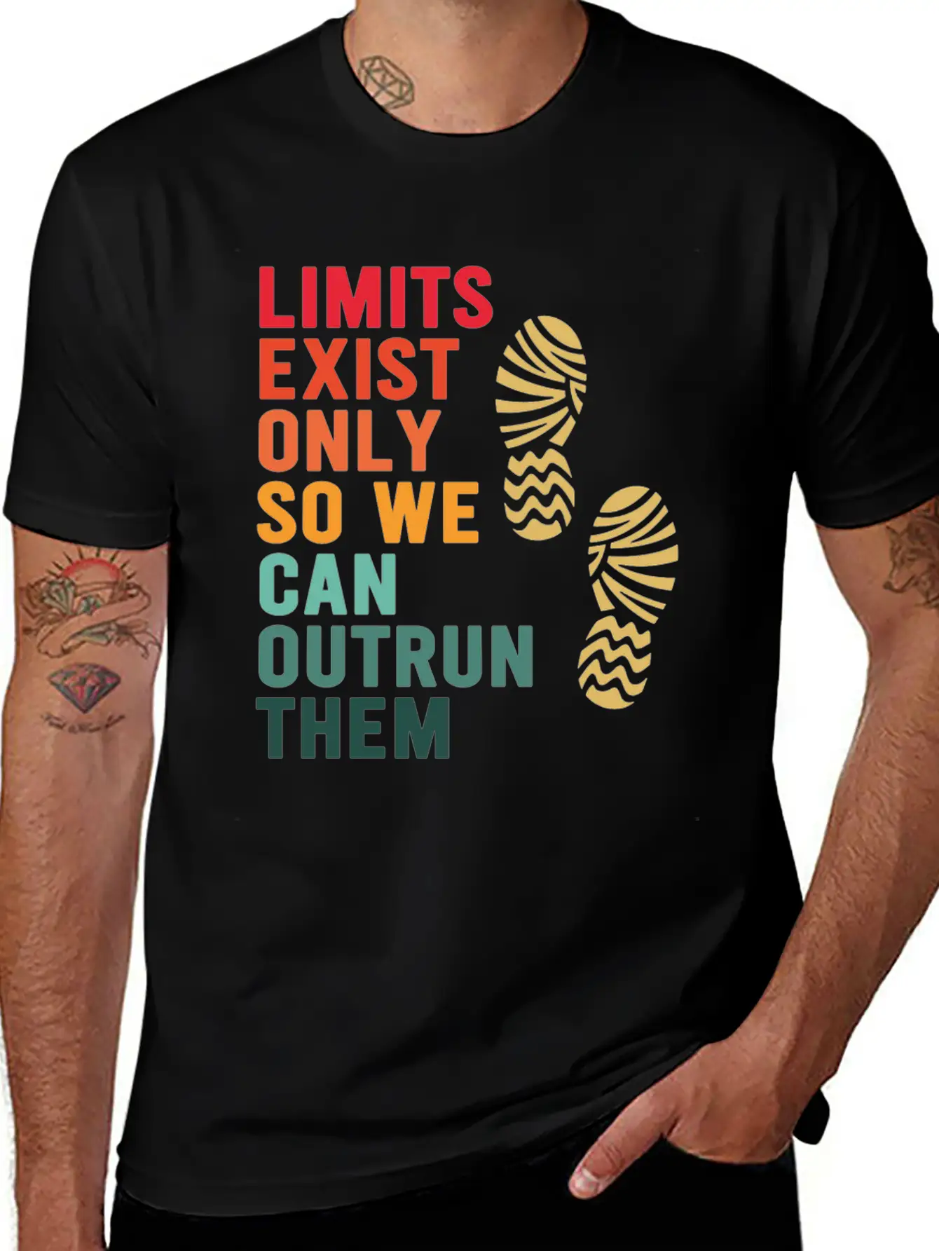 Limits Exist Only So We Can Outrun Them Soft Cotton Short Sleeve Tee ¨C Unisex Wardrobe Staple